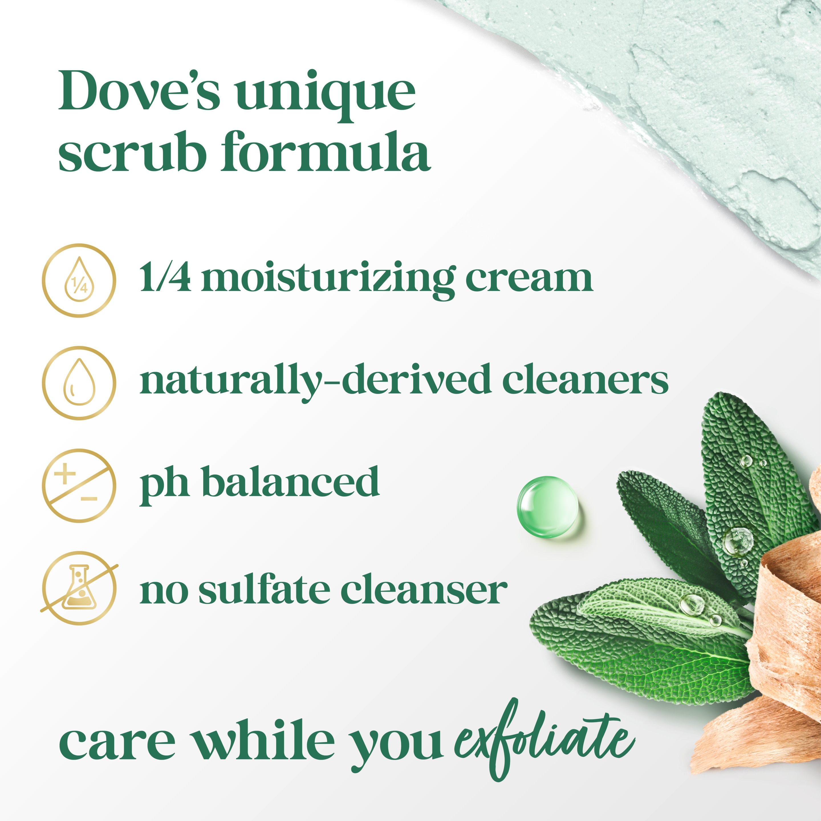 Dove Limited Edition Palo Santo & Sage Oil Body Scrub packshot