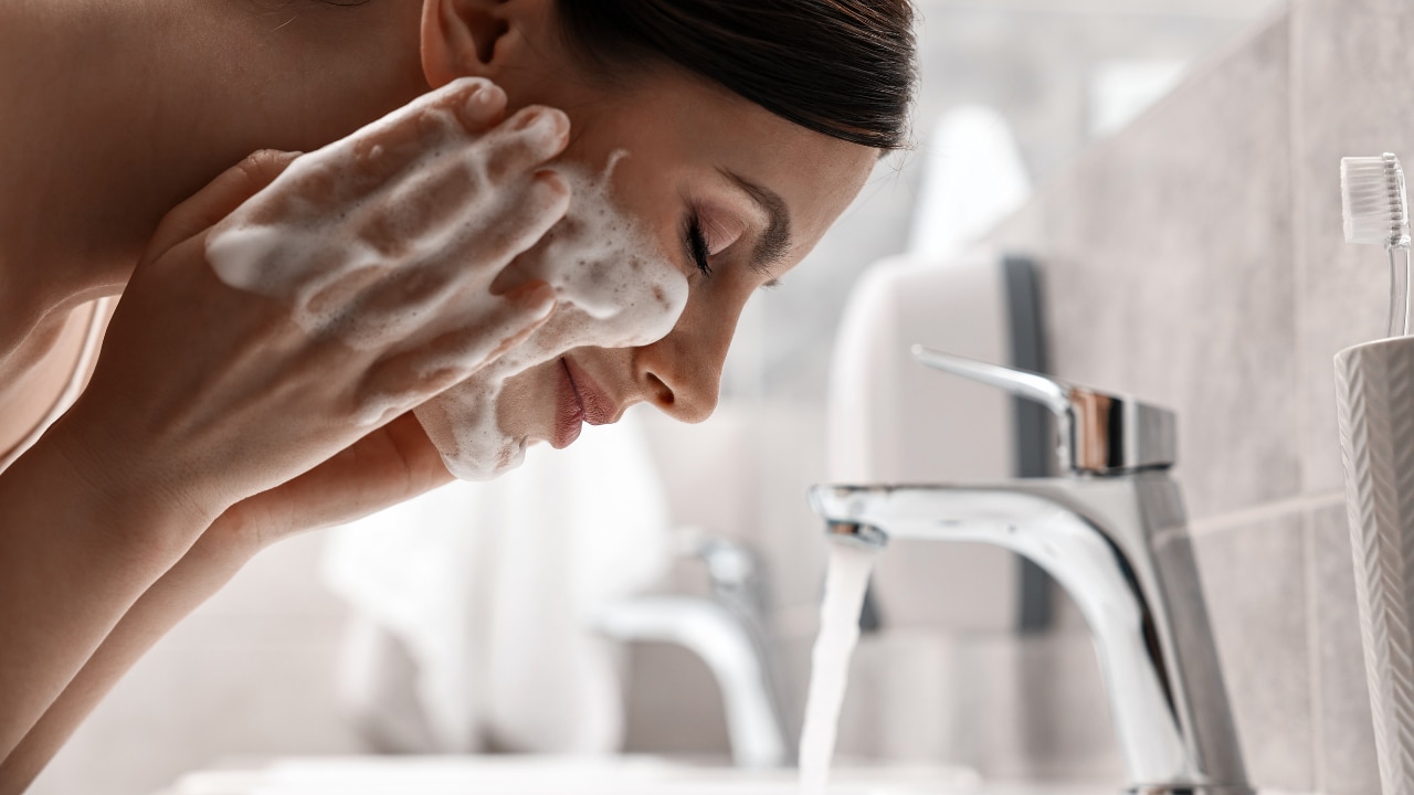 Start with gentle cleansing