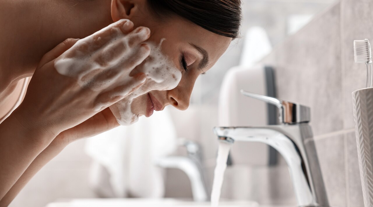 Start with gentle cleansing