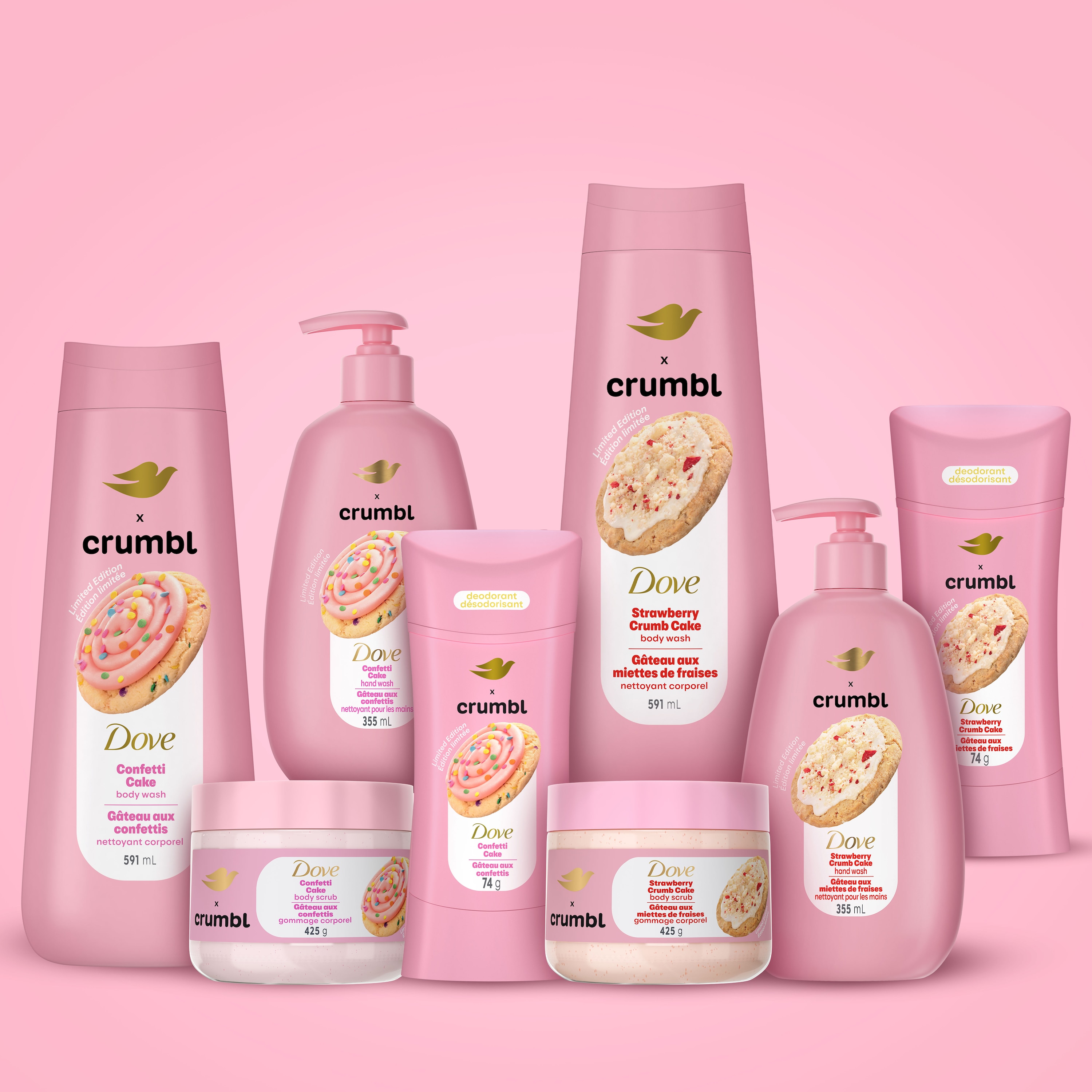 Dove x Crumbl Collection