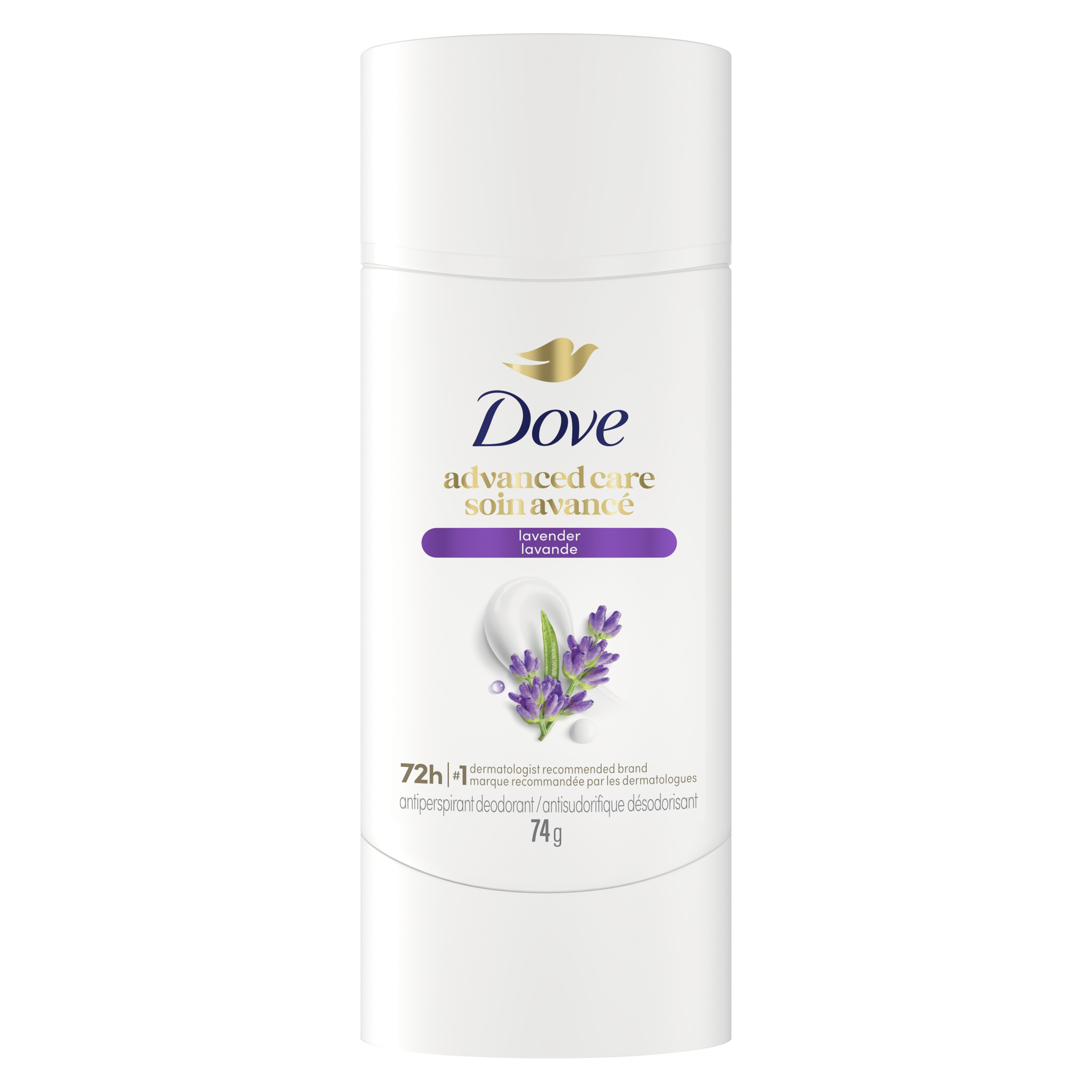 Advanced Care Antiperspirant Stick Lavender Scent 74g packshot