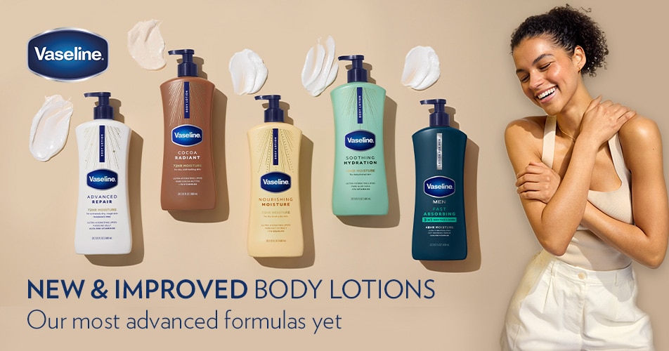 New & improved body lotions