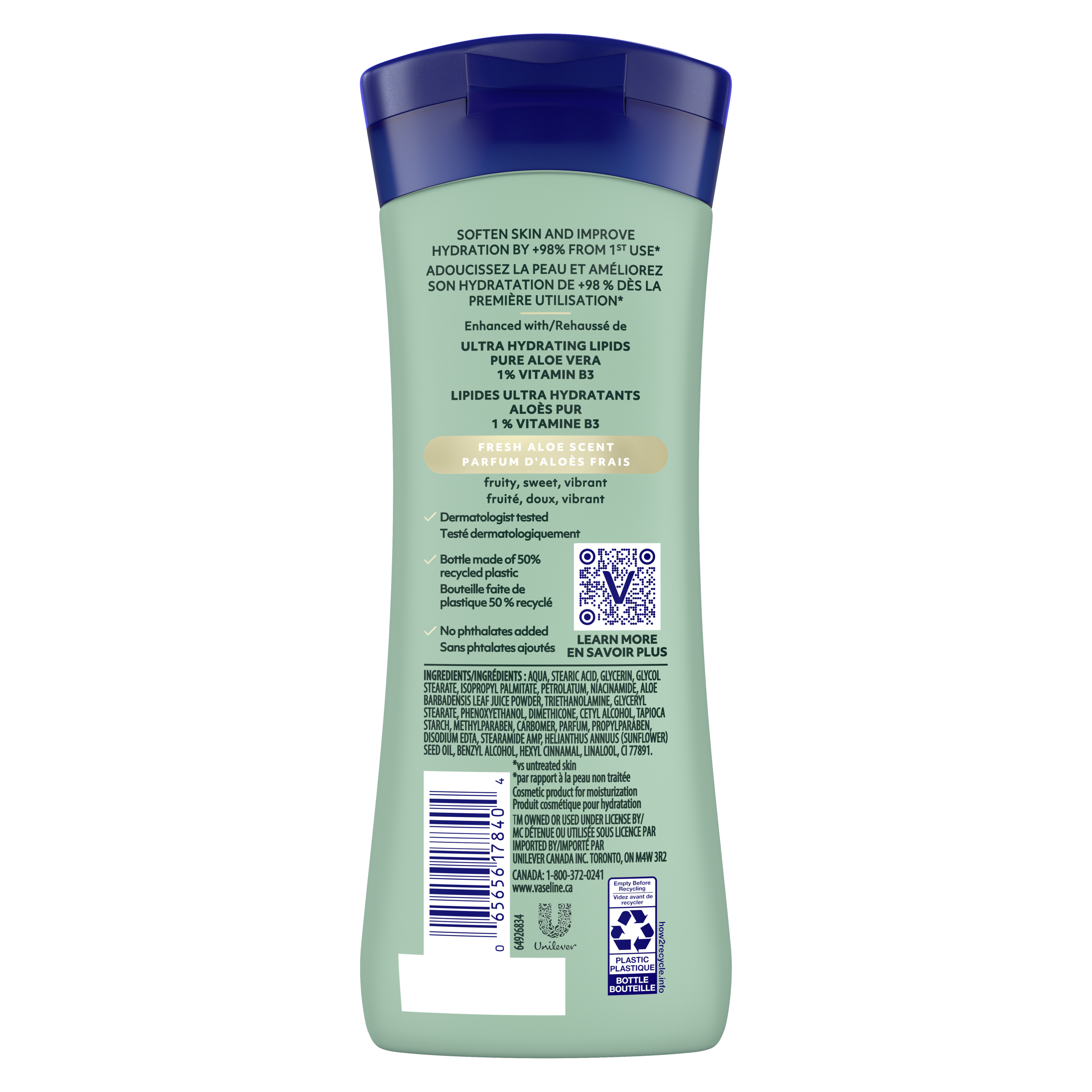 Vaseline® Aloe Vera Hydration Lotion