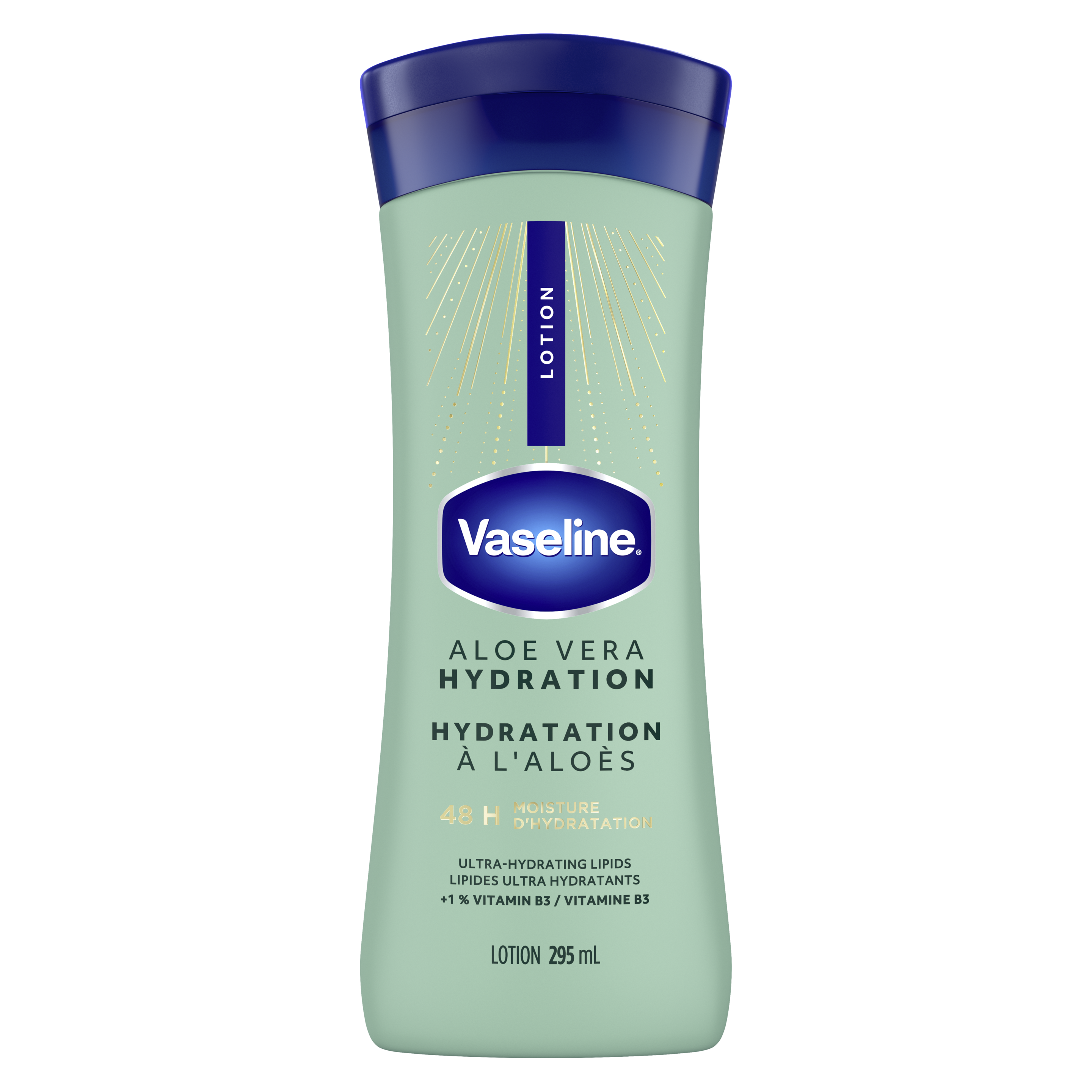 Vaseline® Aloe Vera Hydration Lotion front of pack
