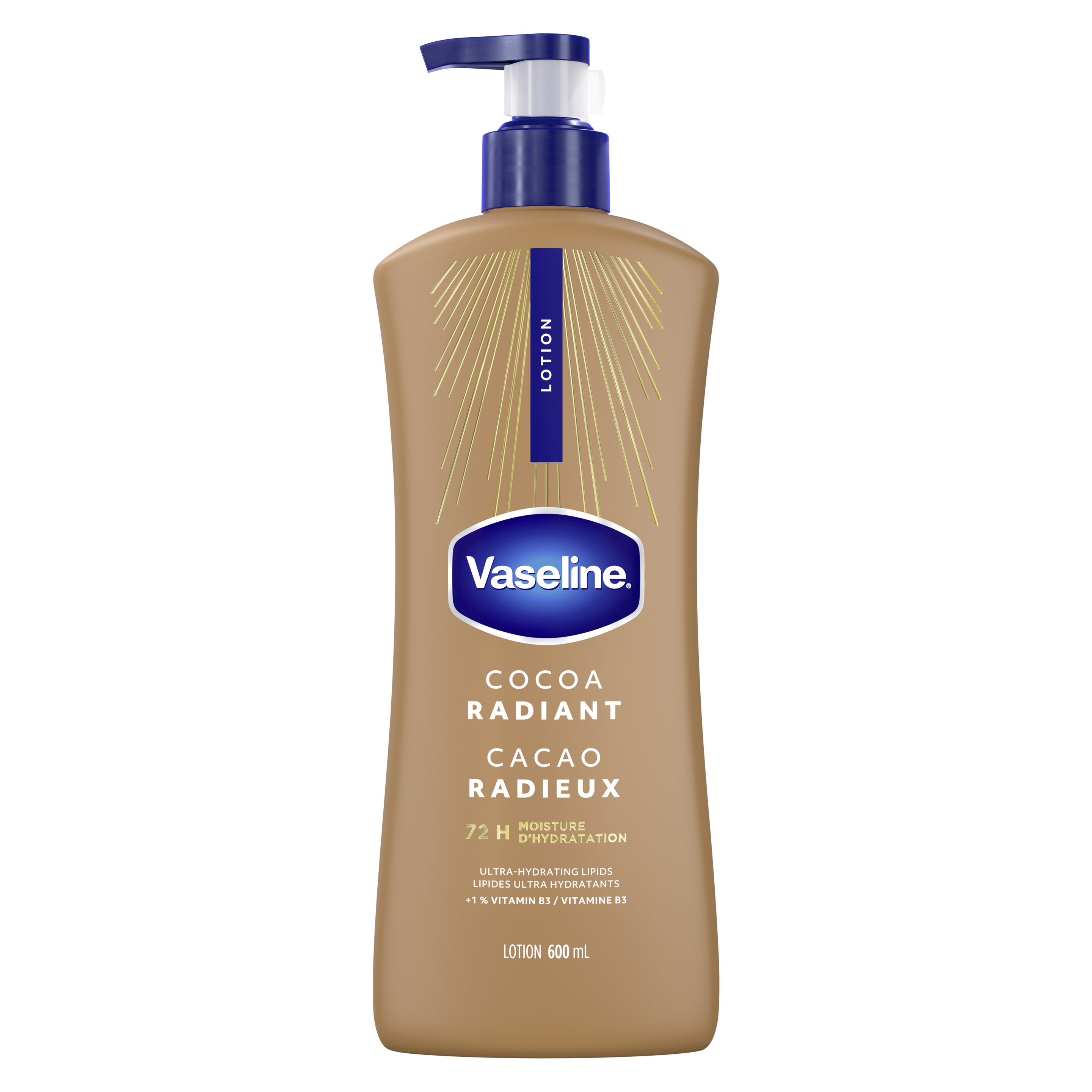 Vaseline® Cocoa Radiant Lotion front of pack packshot