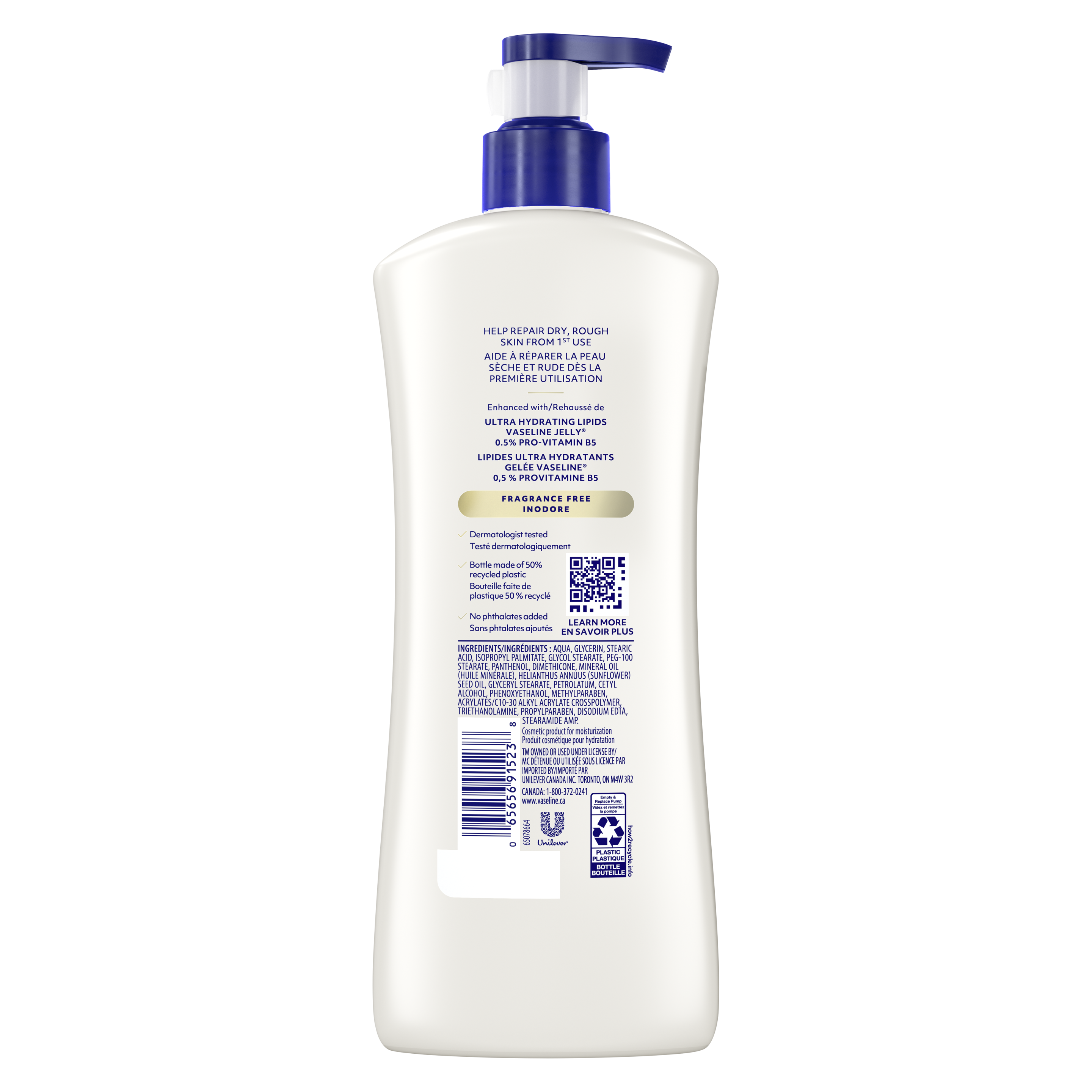 Vaseline® Advanced Repair Unscented Lotion