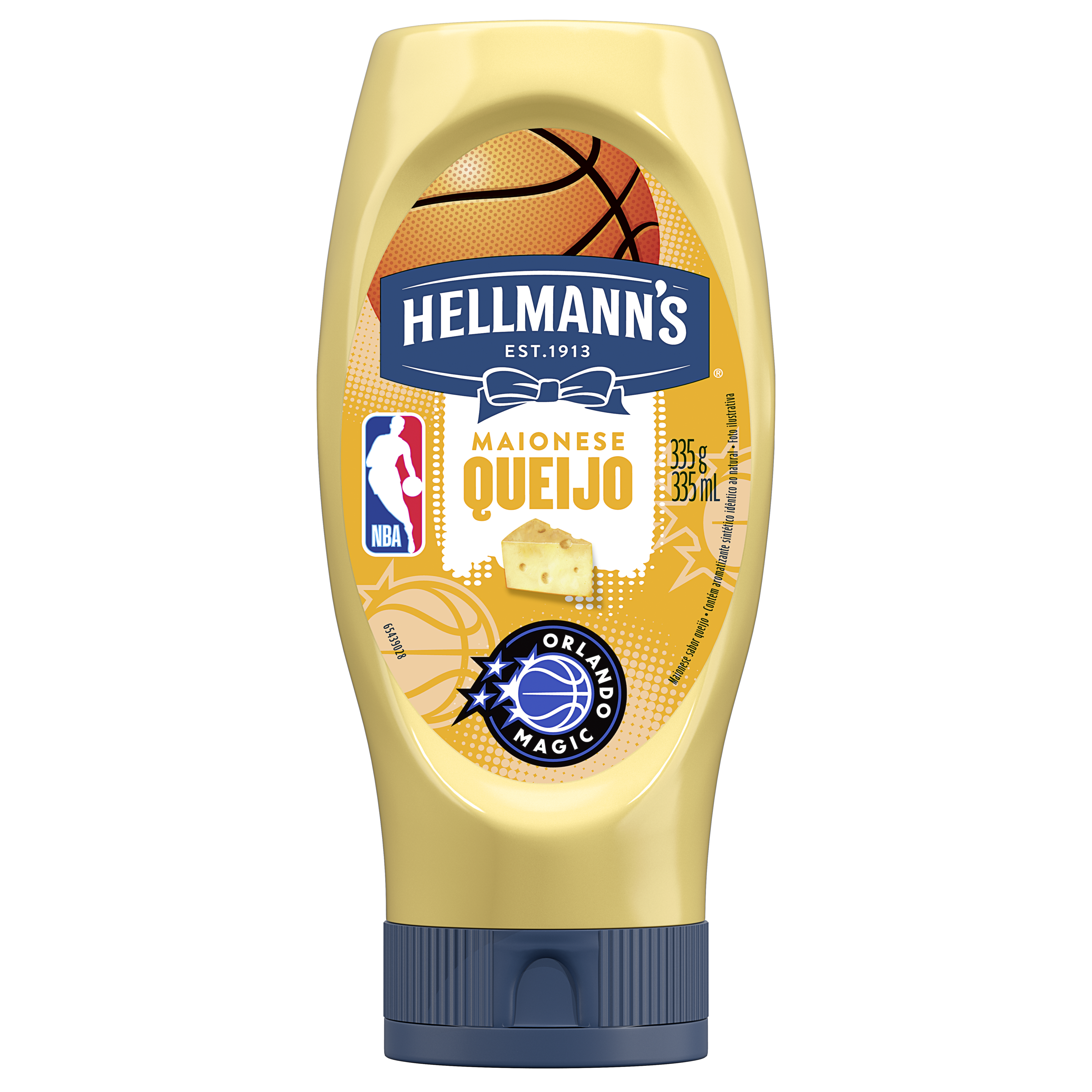 Maionese Hellmann's Queijo Bisnaga 335g packshot