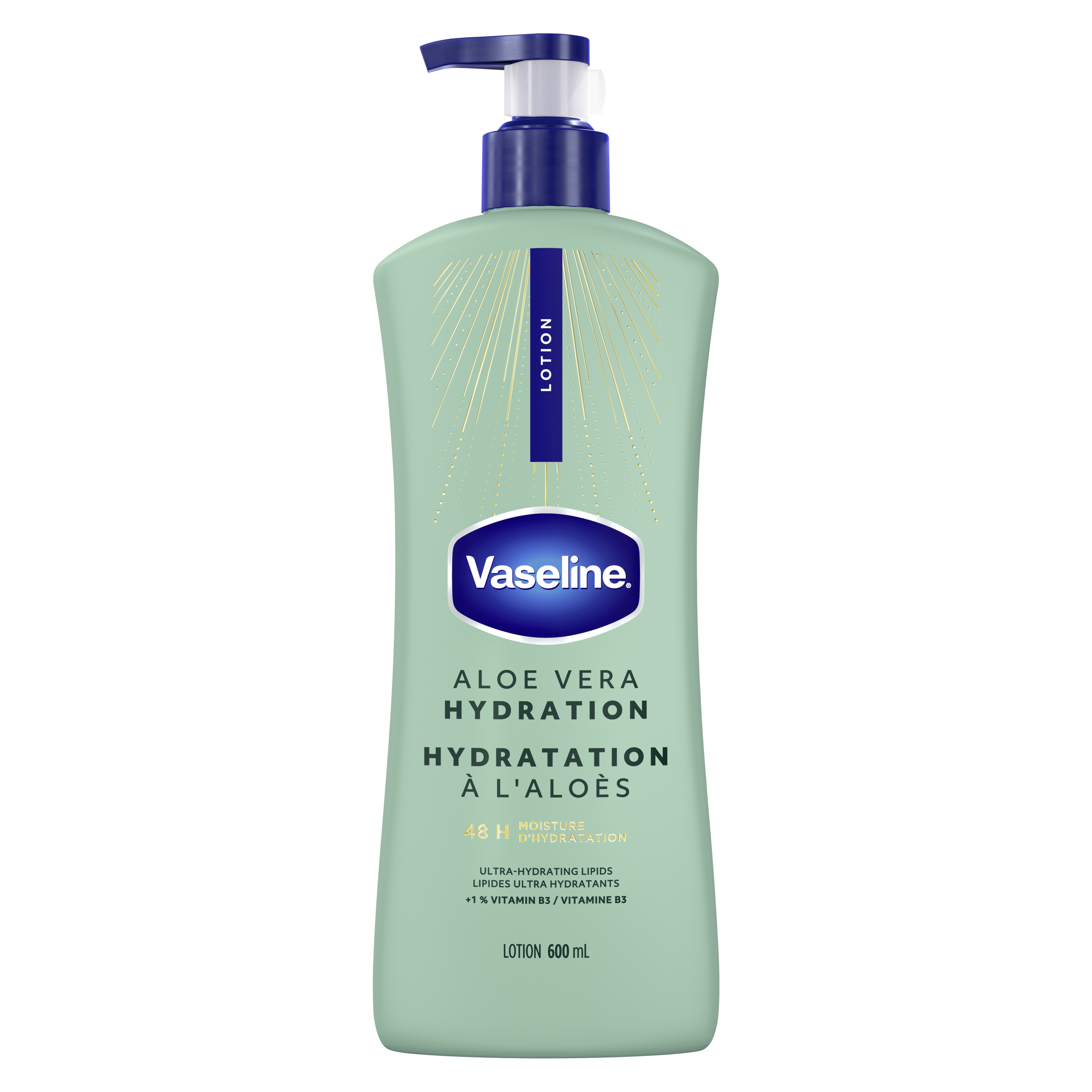 Vaseline® Aloe Vera Hydration Lotion front of pack packshot
