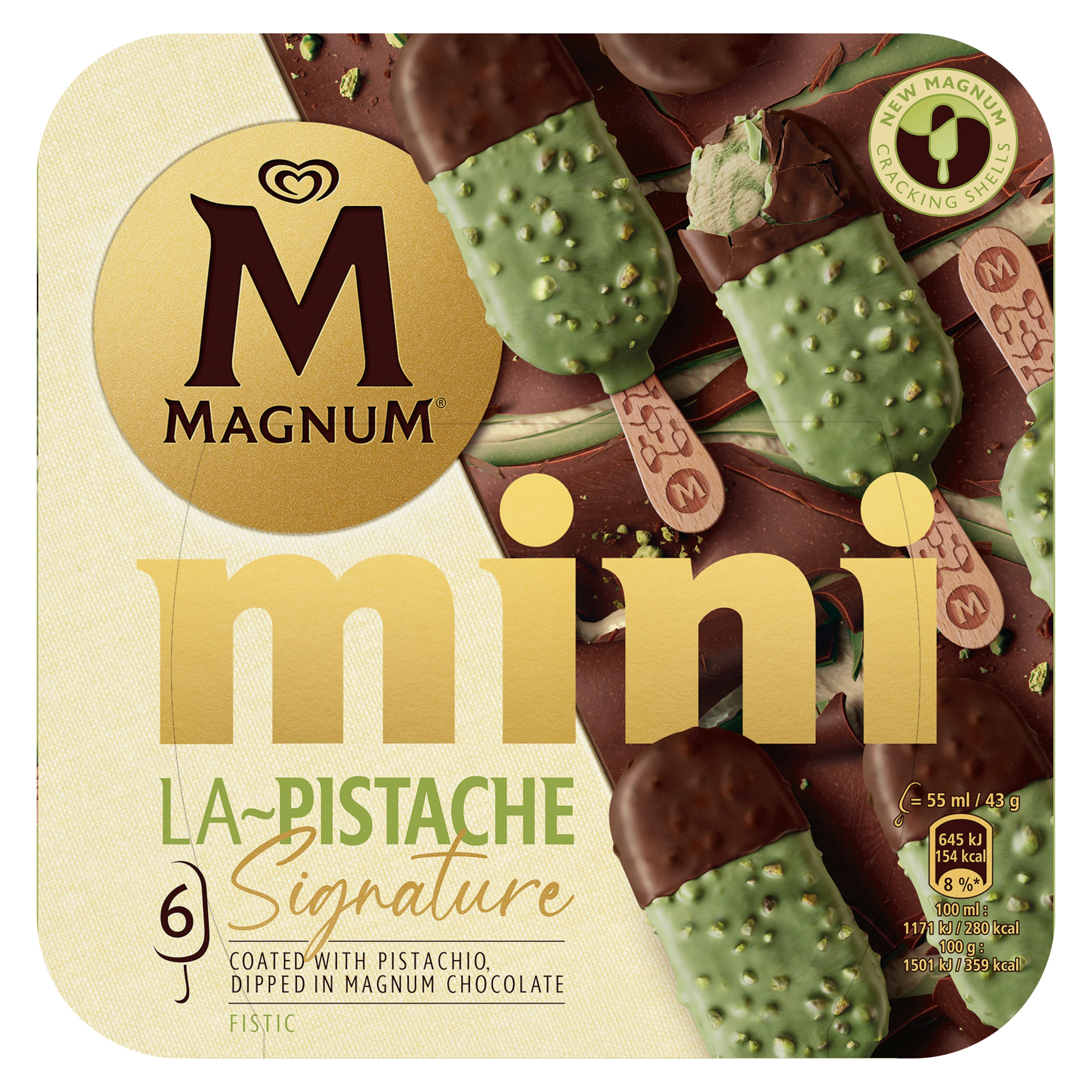 Mini La Pistache x6