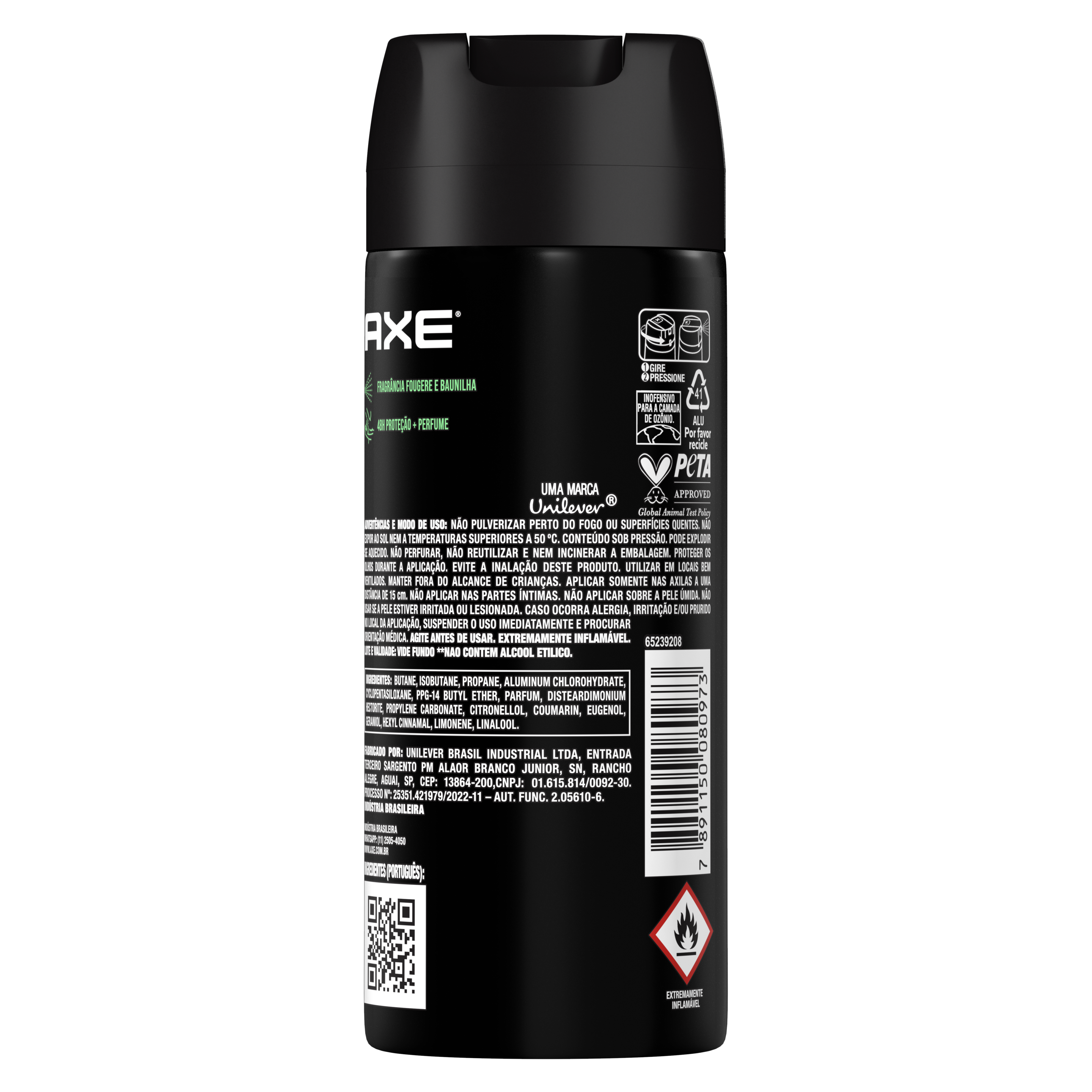 Antitranspirante Axe Musk