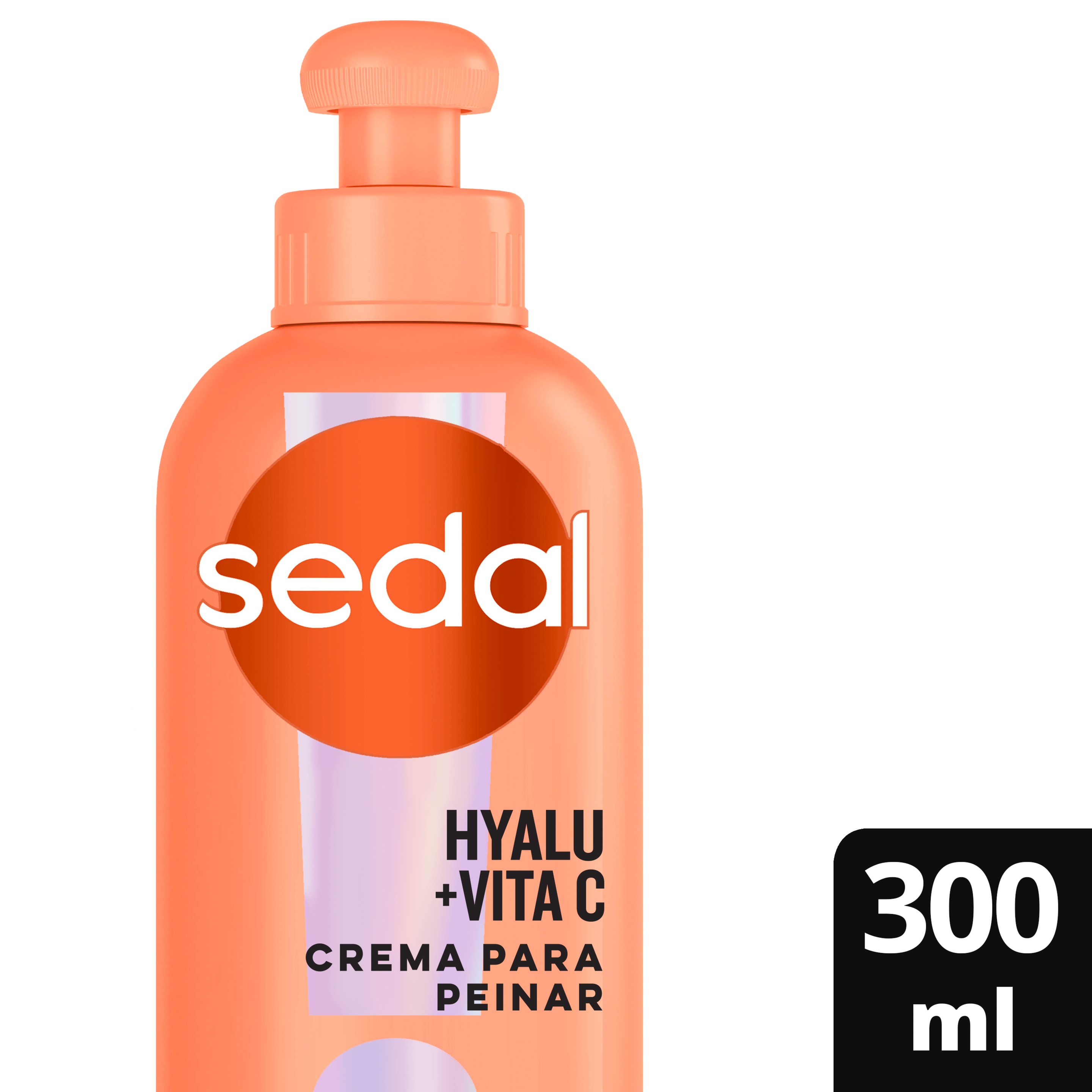 Crema para Peinar Sedal Ácido Hialurónico y Vitamina C 300ml