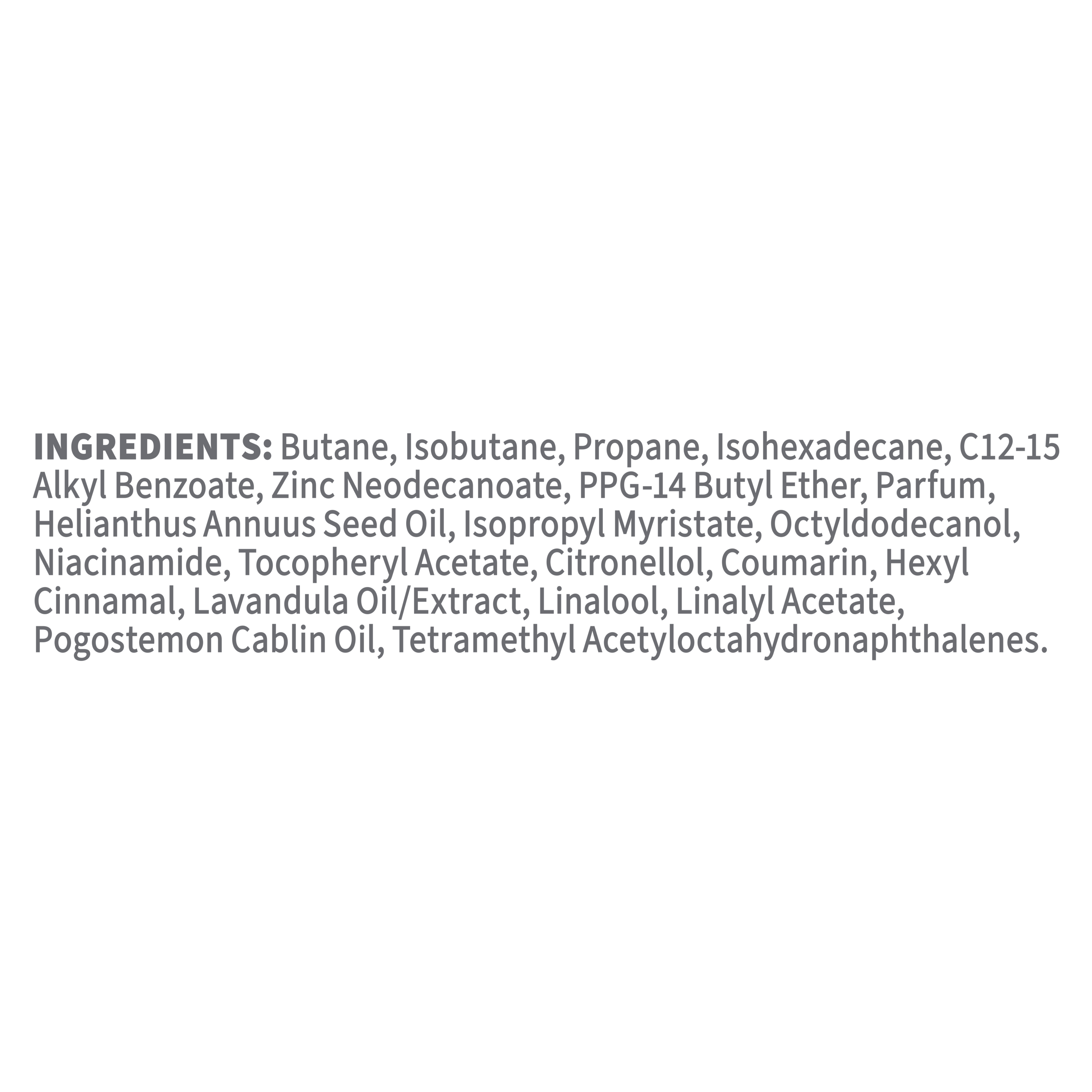 Dove  Lavender & Camomile 0% aluminium deodorant Whole Body Deodorant Spray for all-day odour control 6x 150 ml packshot