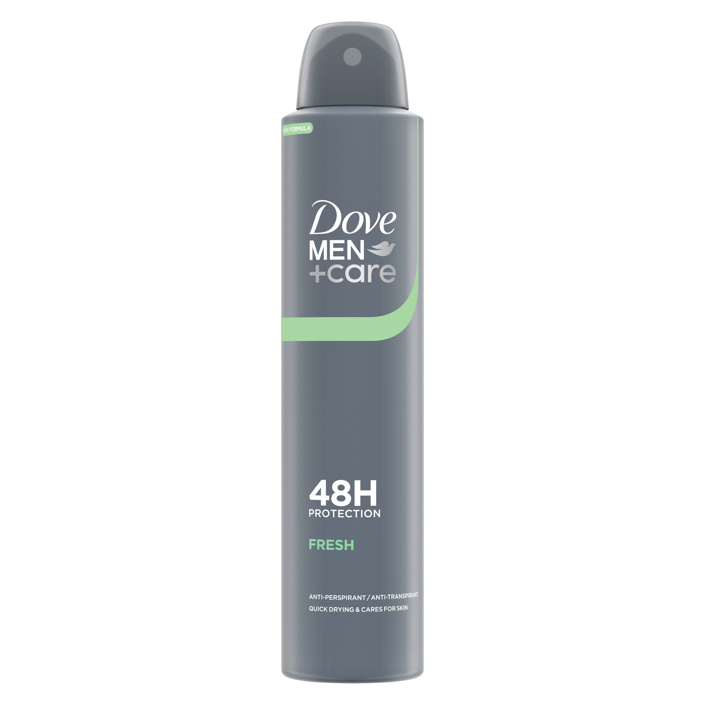 Dove Men+Care Fresh Antiperspirant Deodorant Aerosol 200ml packshot