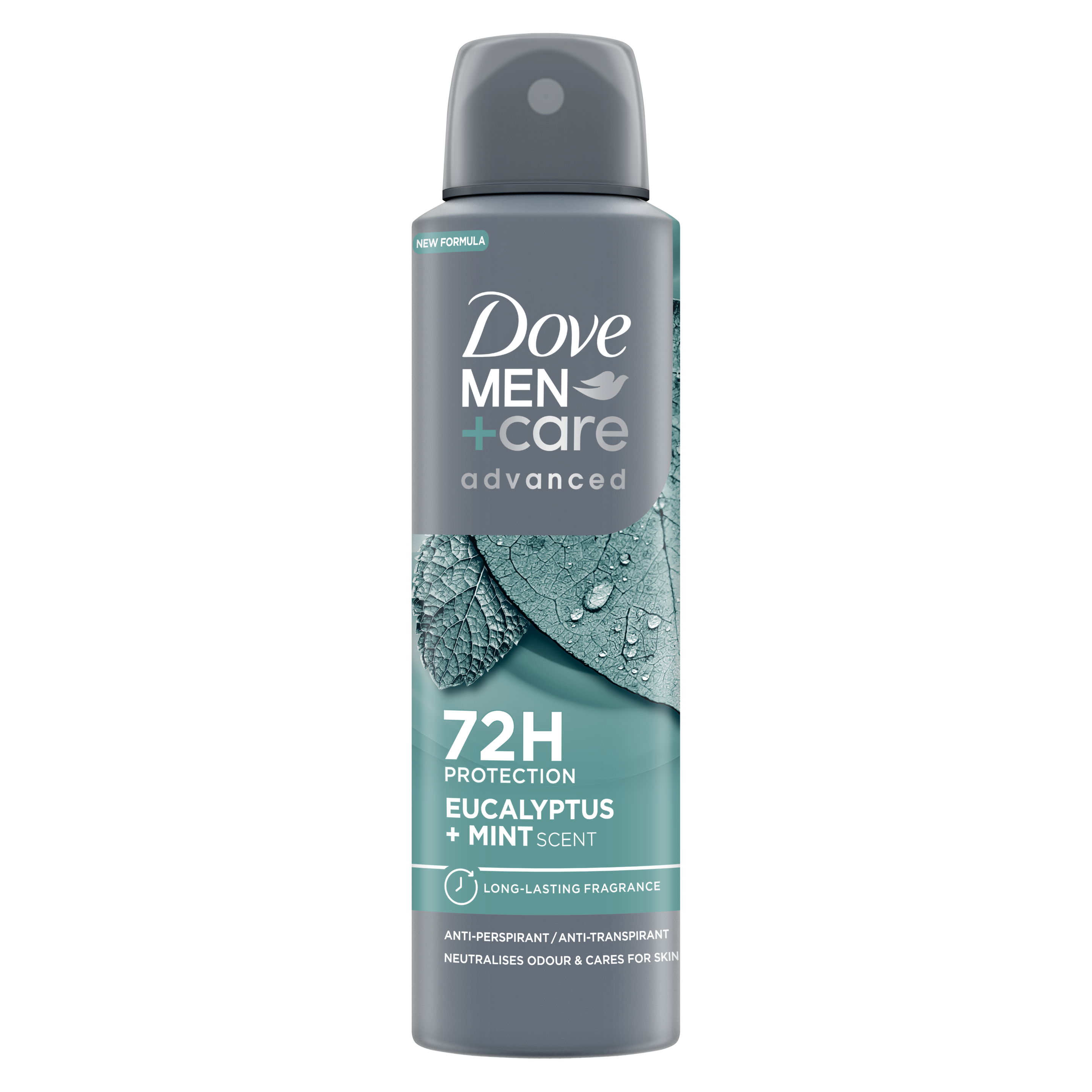 Dove Men+Care 72h Advanced Eucalyptus + Mint Spray 150 ml