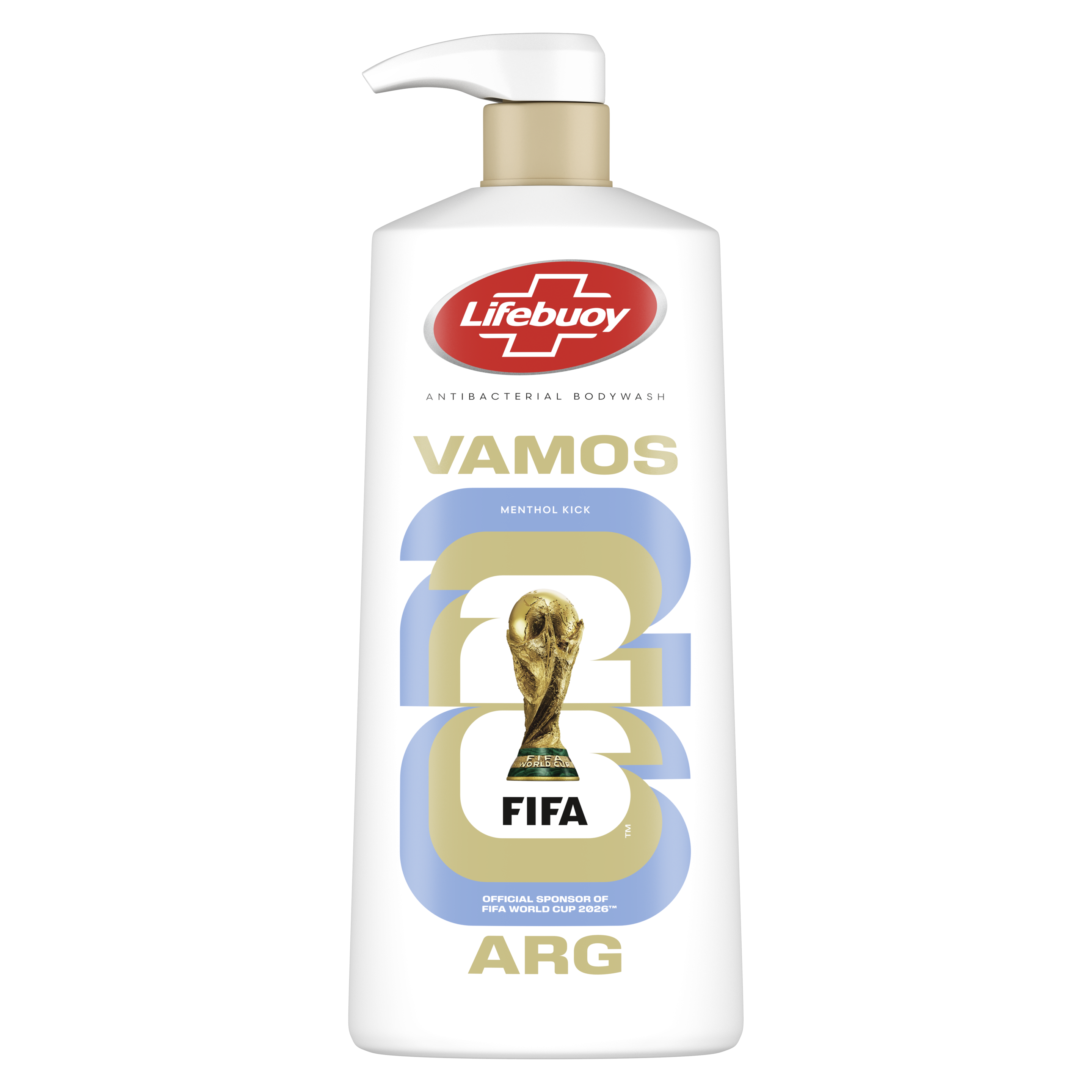 Lifebuoy Menthol Kick Body Wash Pump 500g packshot