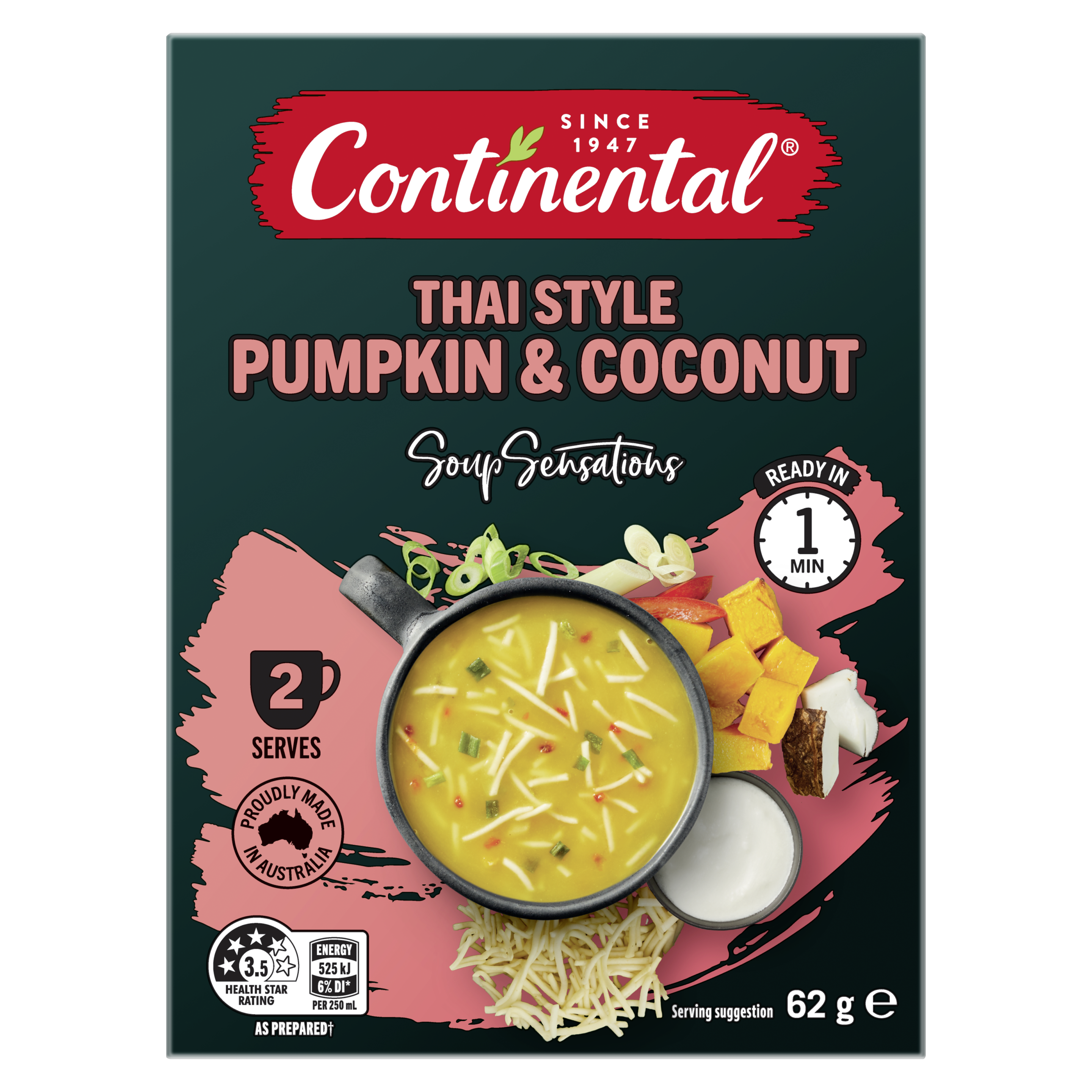 Thai Pumpkin & Coconut with Vermicelli Noodles packshot