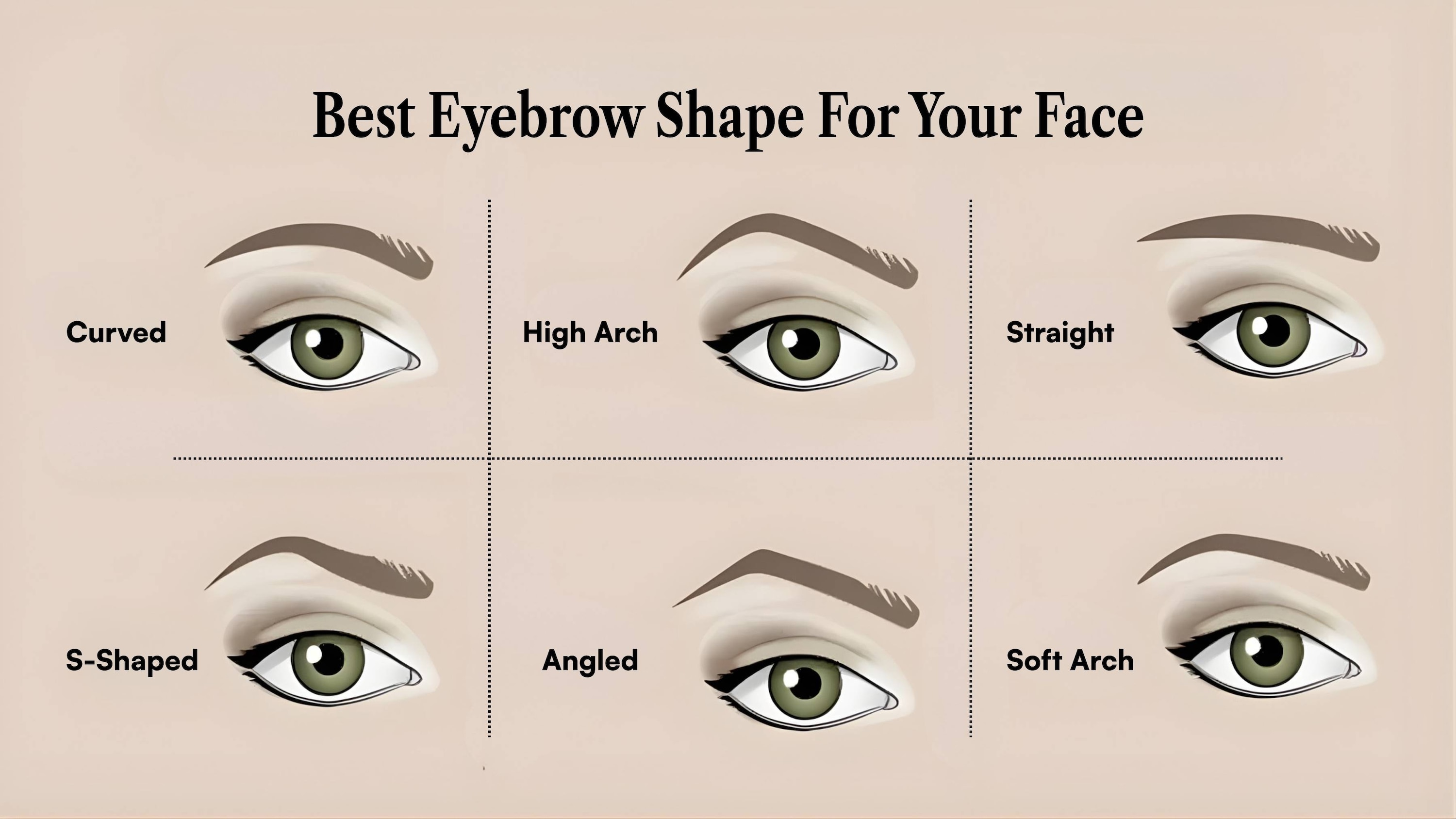 linking article: Eyebrow Shapes for Every Face: Find the Perfect Style That Suits You