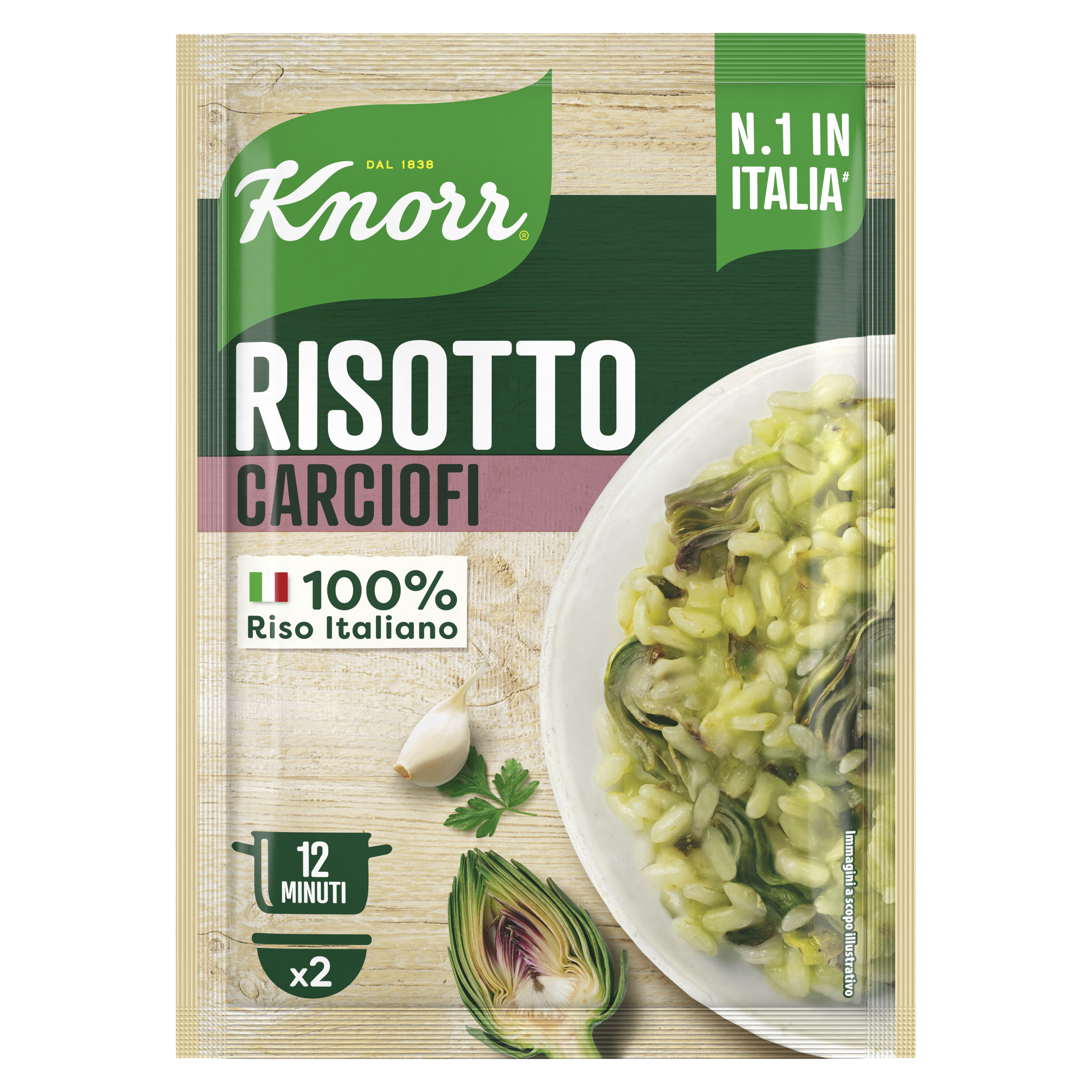 Risotto Carciofi packshot