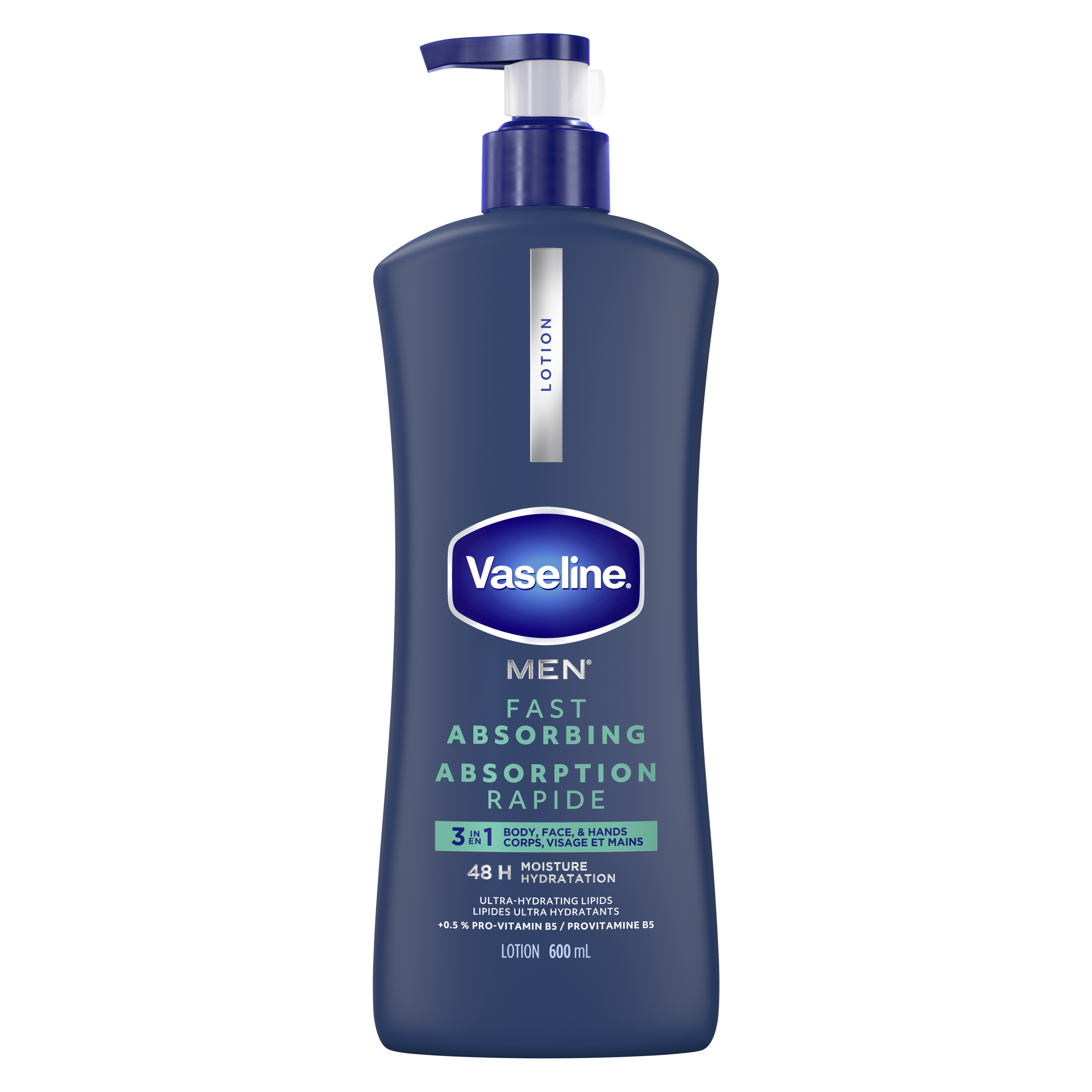 Vaseline® Men Fast Absorbing Lotion packshot