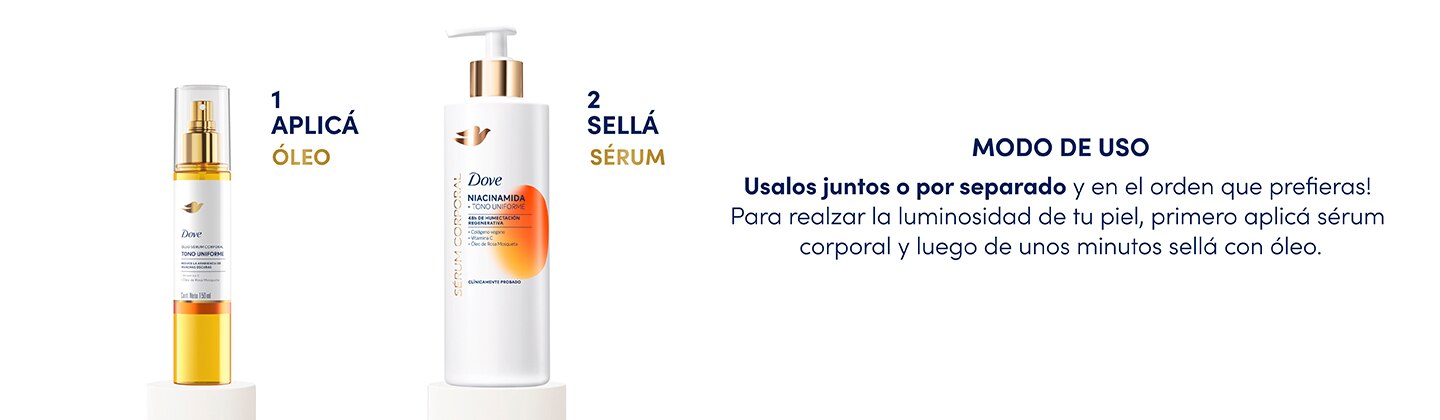 Línea UV repair and glow.