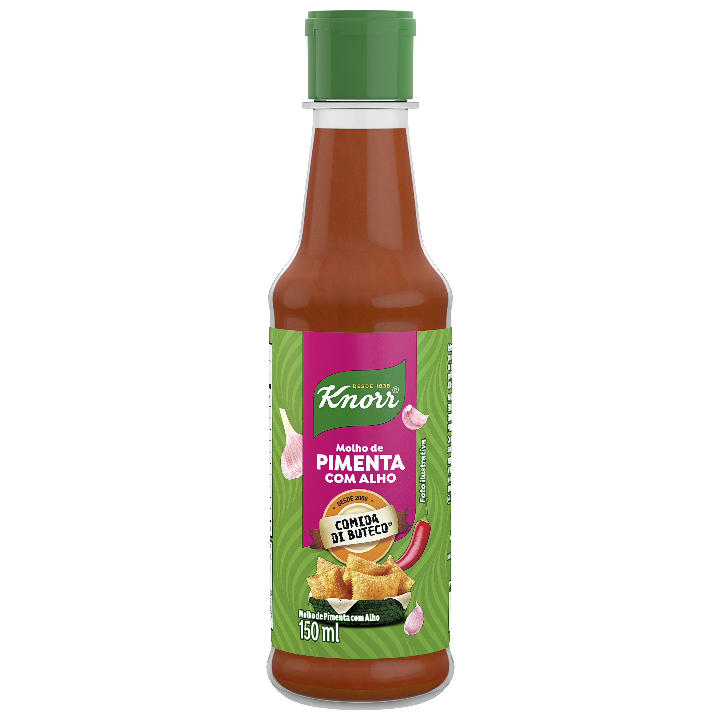 Molho de Pimenta com Alho Knorr packshot