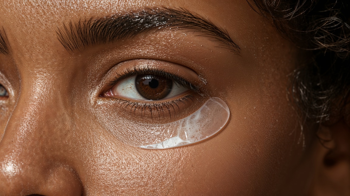 linking article: Eye Patches for Dark Circles: Essential solution to reduce puffiness, Hydrate and Nourish the Delicate Skin