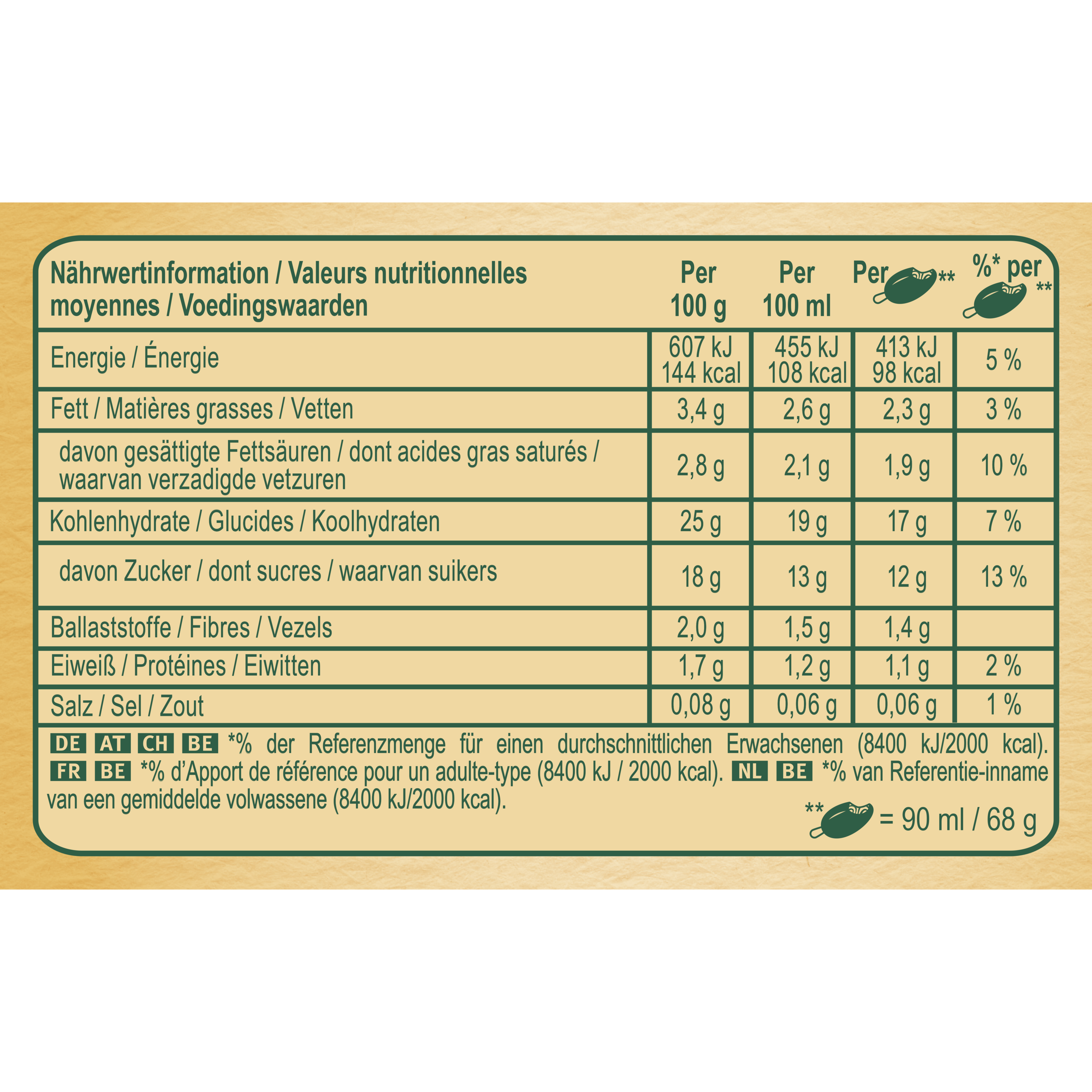 Solero Bâtonnets de Glace EXOTIC 90 ML packshot