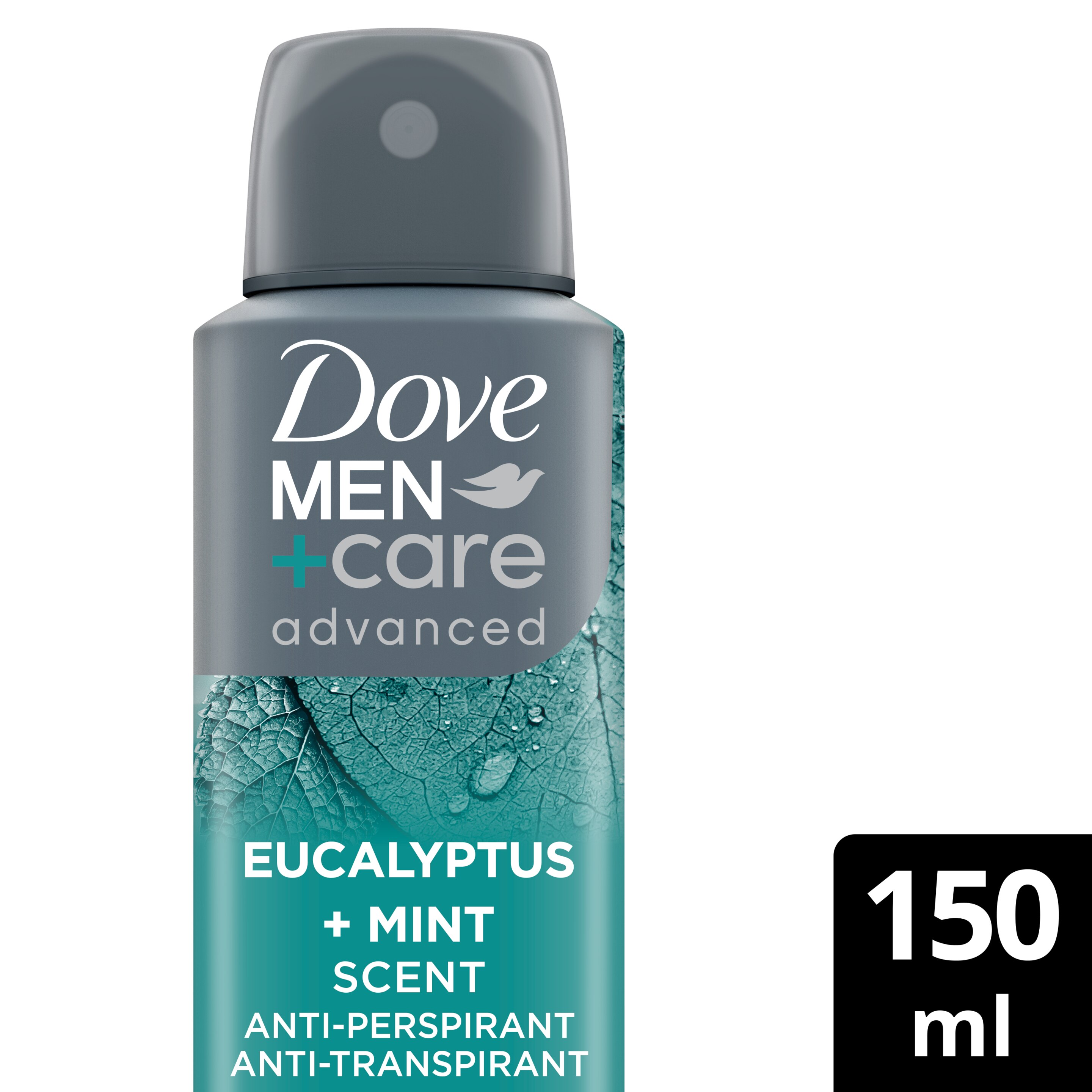 Dove Men+Care 72h Advanced Deodorant Spray Eucalyptus + Mint 150 ml packshot