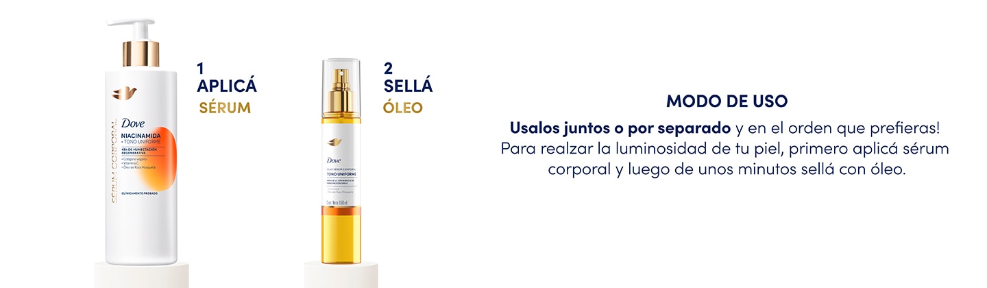 Línea UV repair and glow.