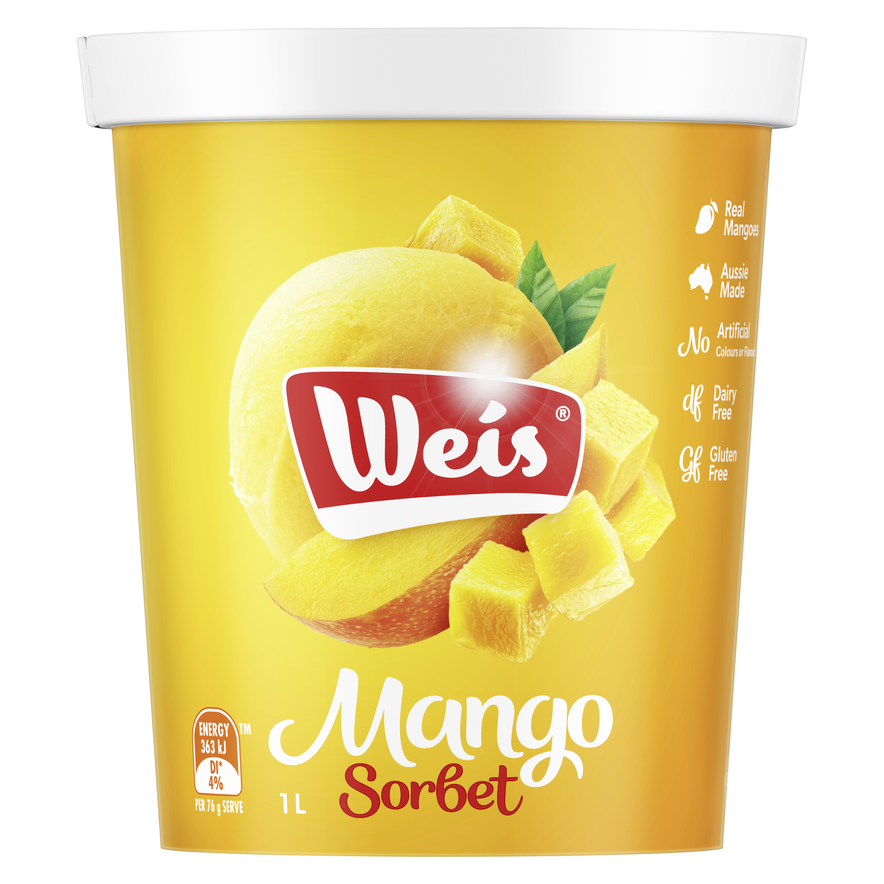 Weis Mango Sorbet packshot
