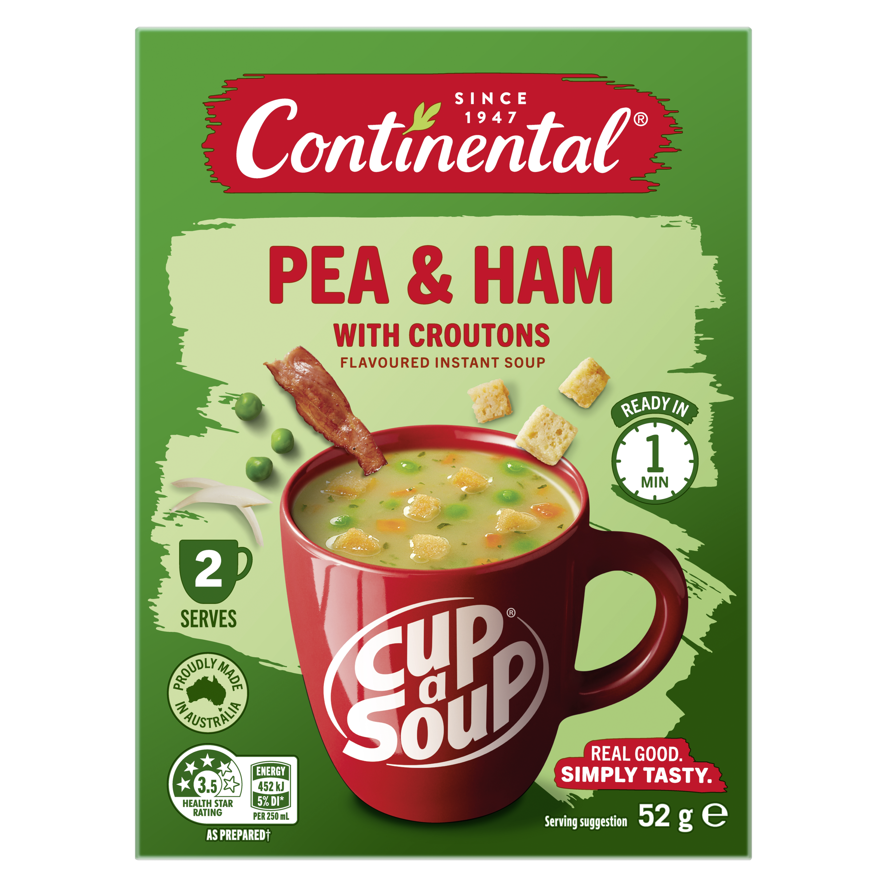 Pea and Ham packshot