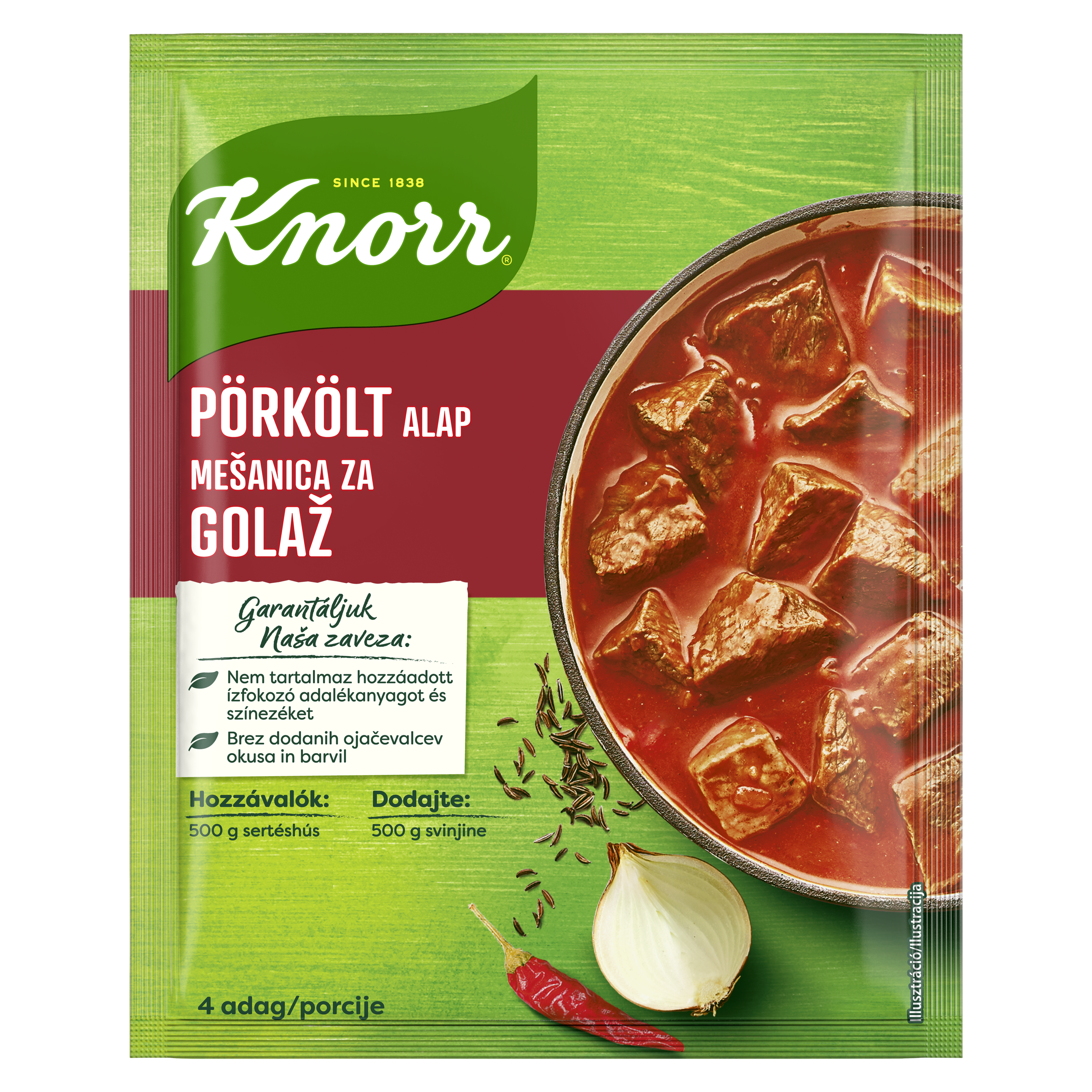 Knorr Pörkölt alap packshot
