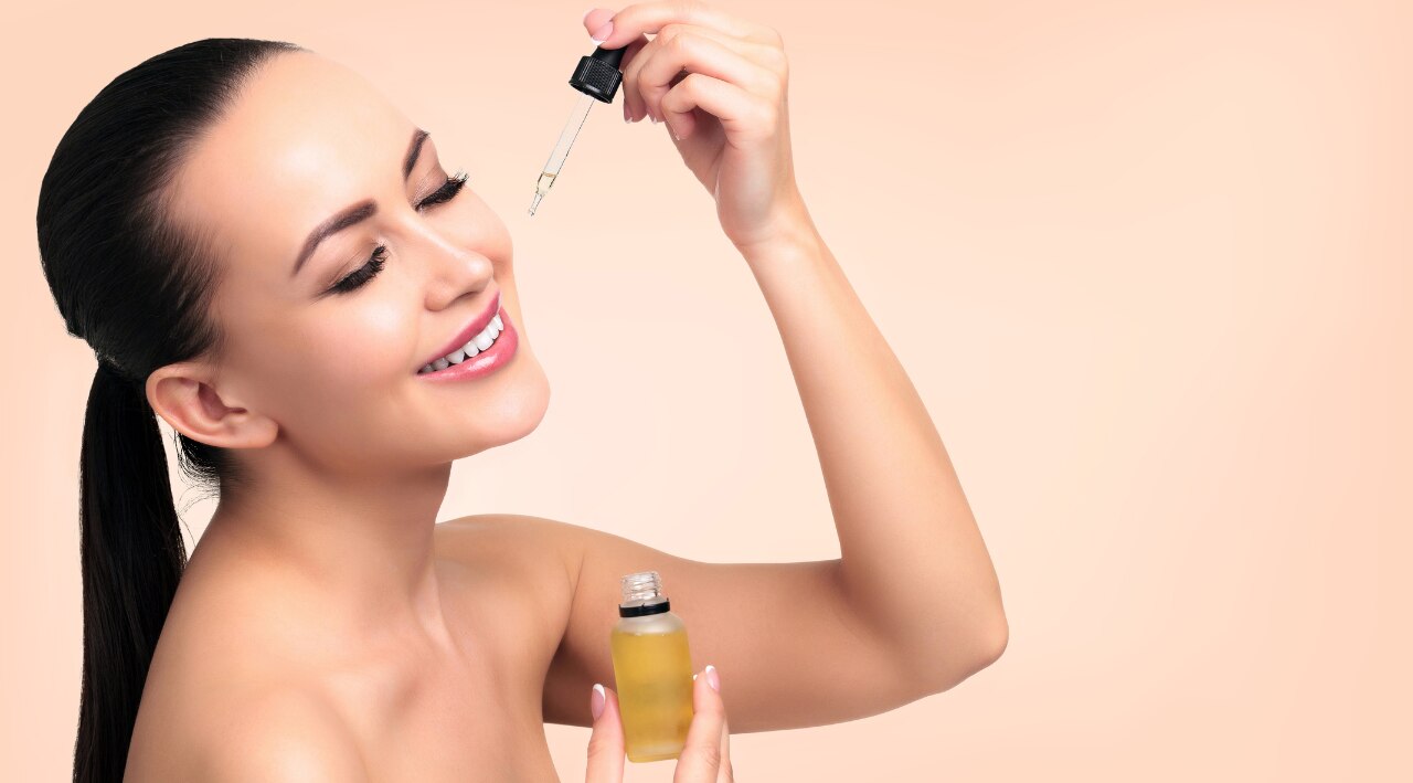 Face Oil Application