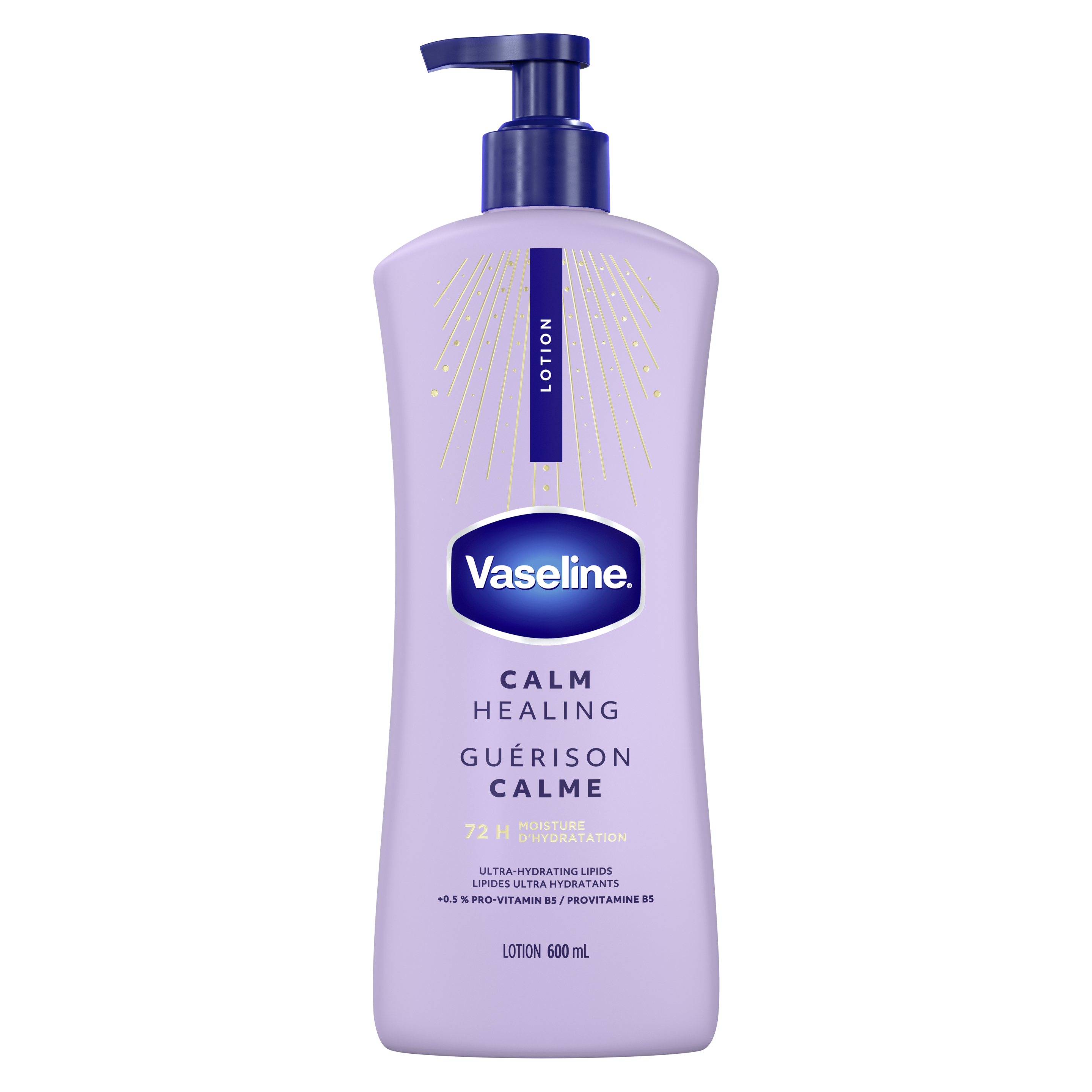 Vaseline® Calm Healing Lotion front of pack packshot
