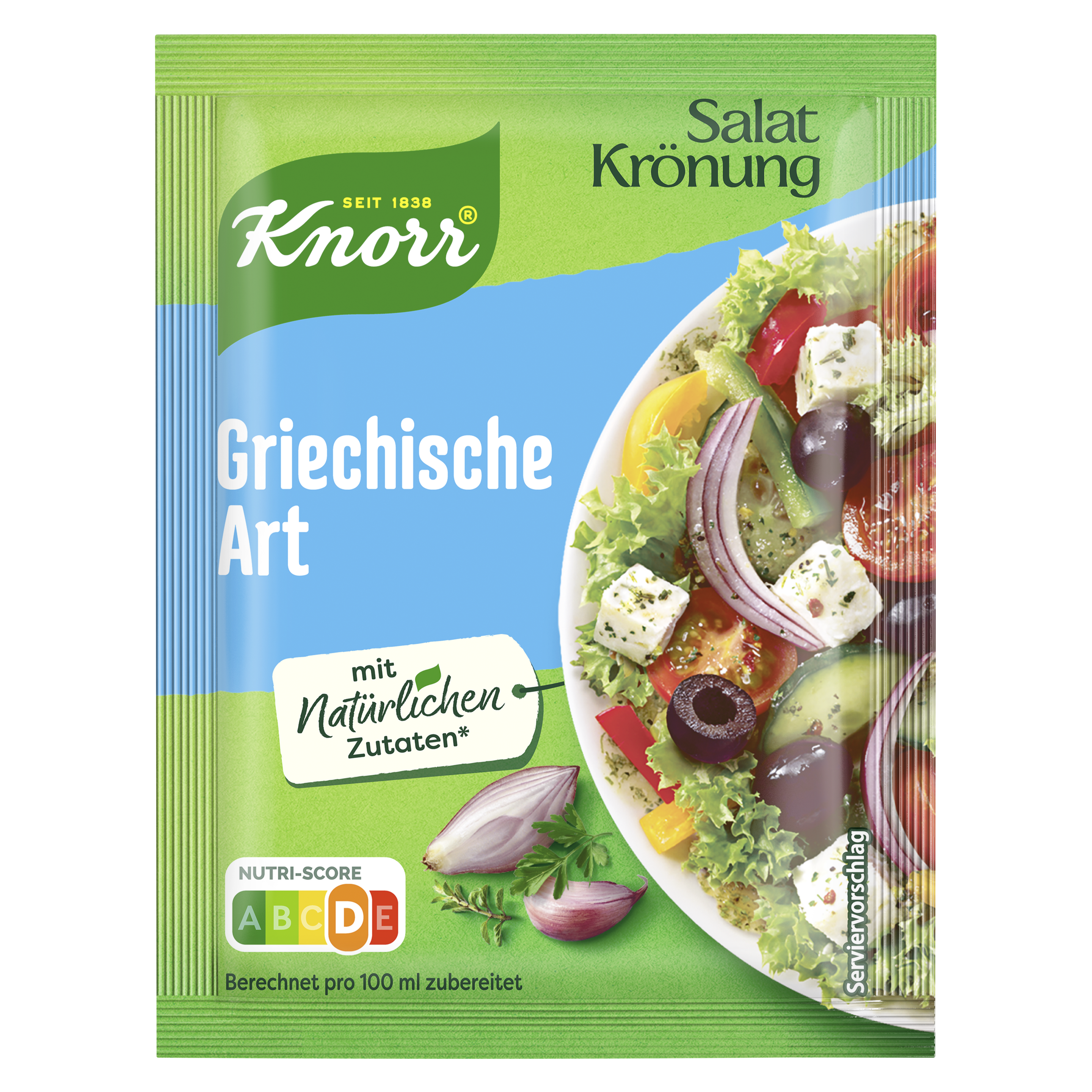 Knorr Salatkrönung Griechische Art Dressing 5er-Pack packshot