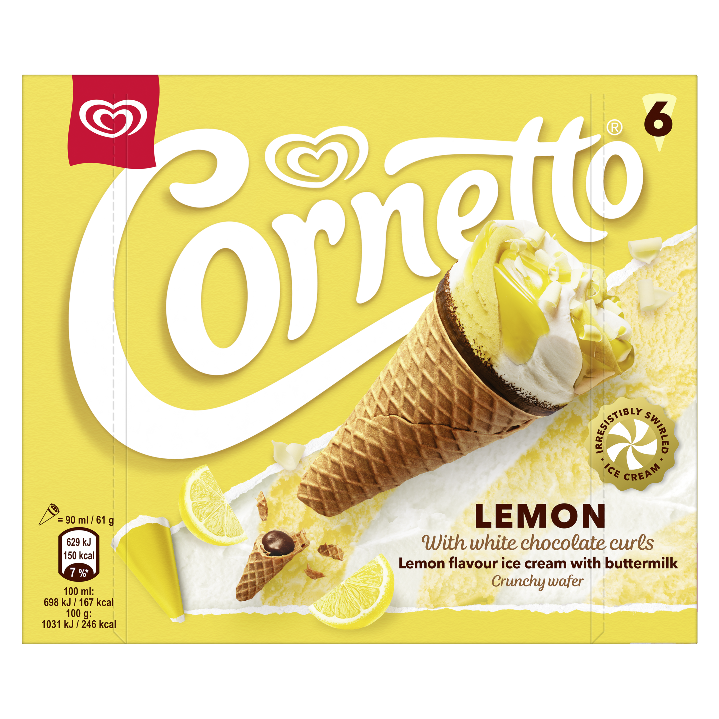 Multipack Cornetto Limão packshot