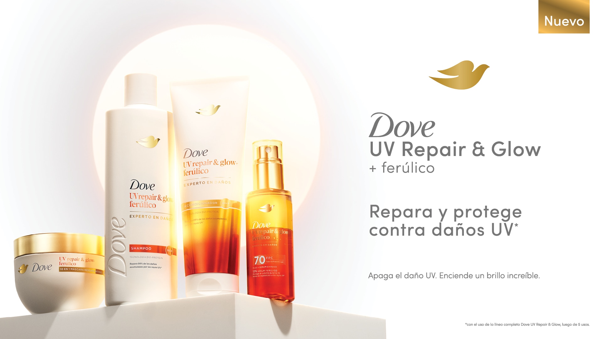 sorteo UV repair and glow