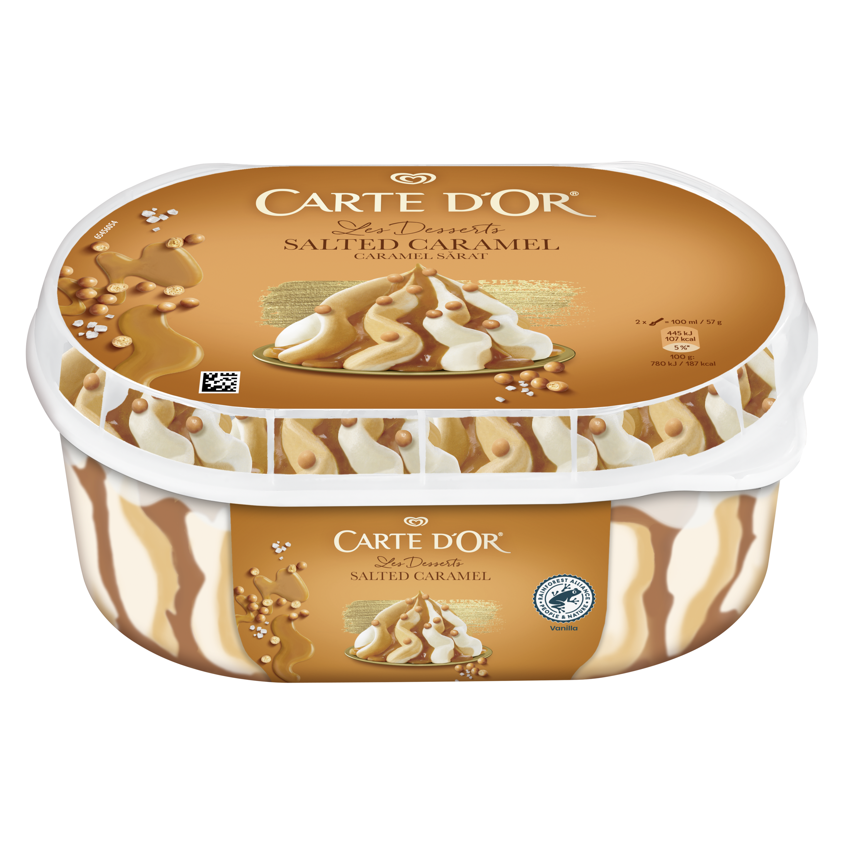 Carte D'Or Caramel Sărat  825ml packshot