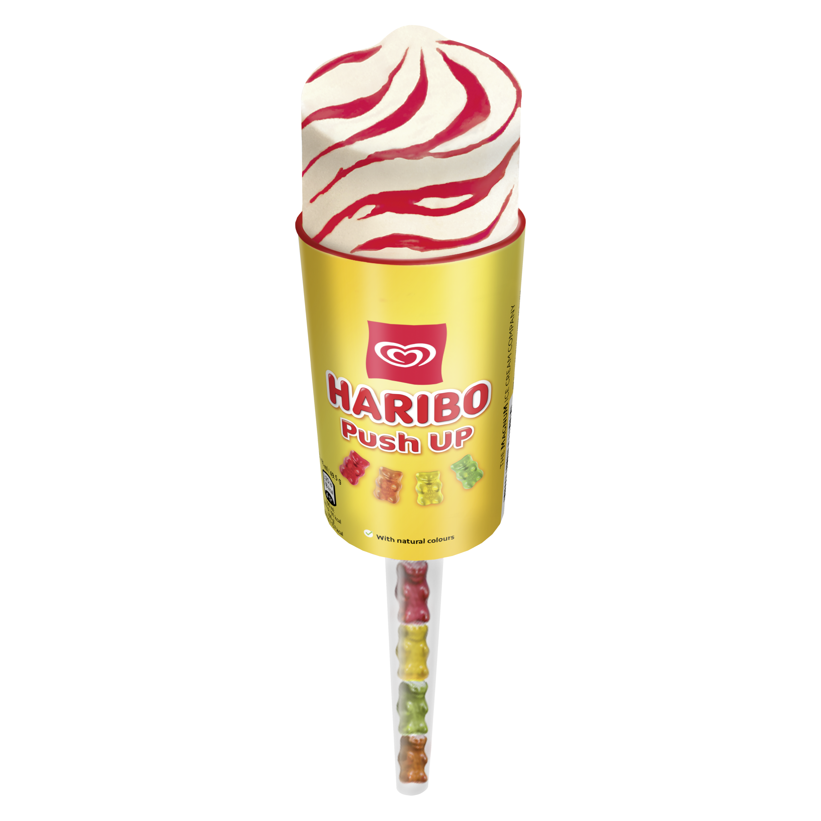 HB Haribo Push Up Ice Cream 85ml packshot