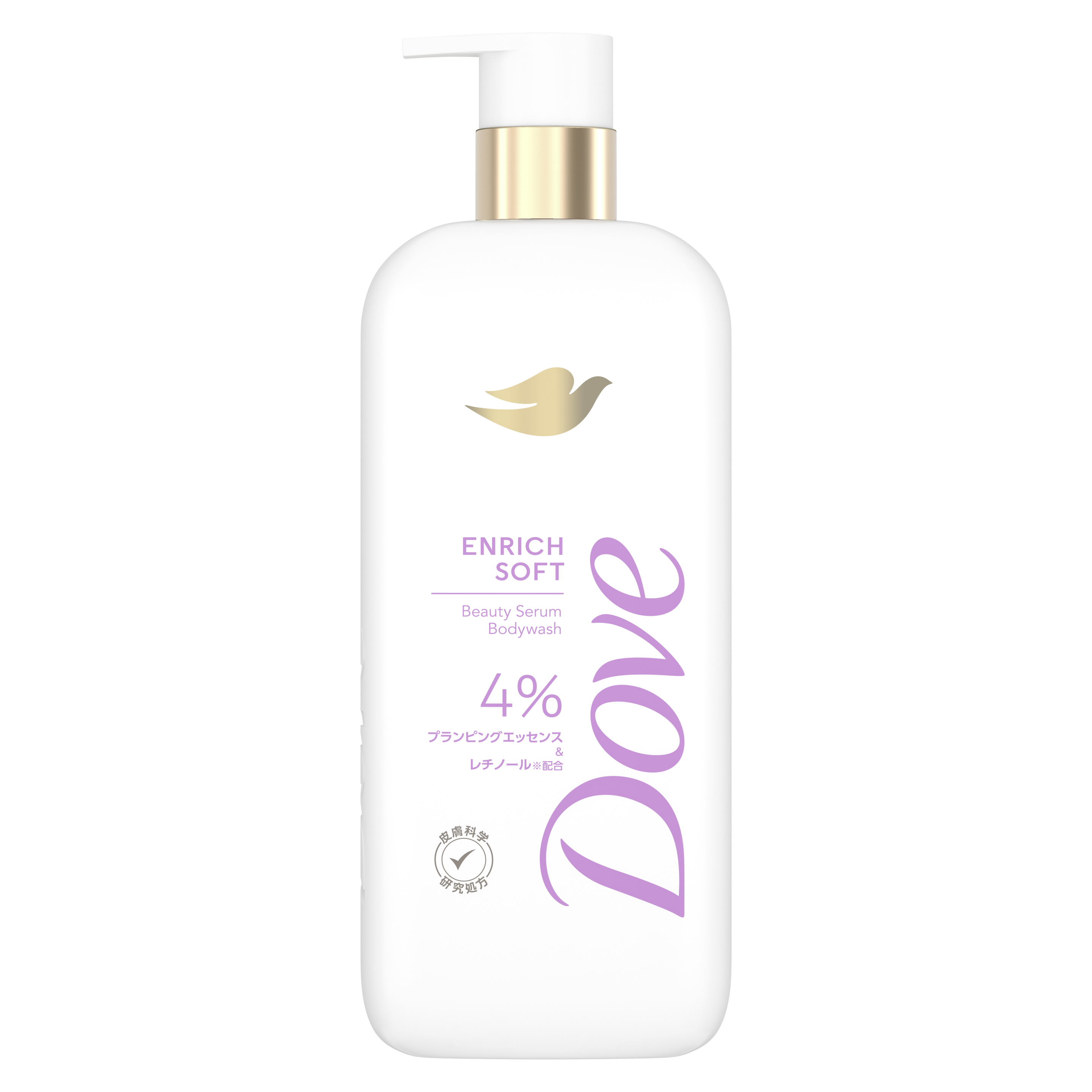 ダヴ　ビューティセラムボディウォッシュ　エンリッチソフト packshot