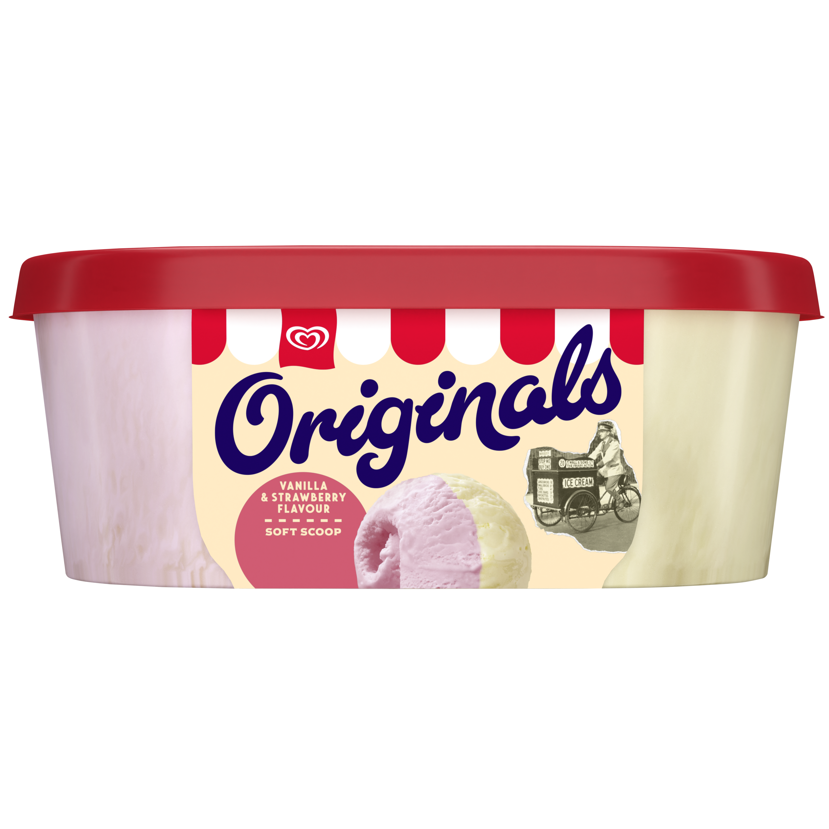 Frisko Originals Vanilje/Jordbær packshot