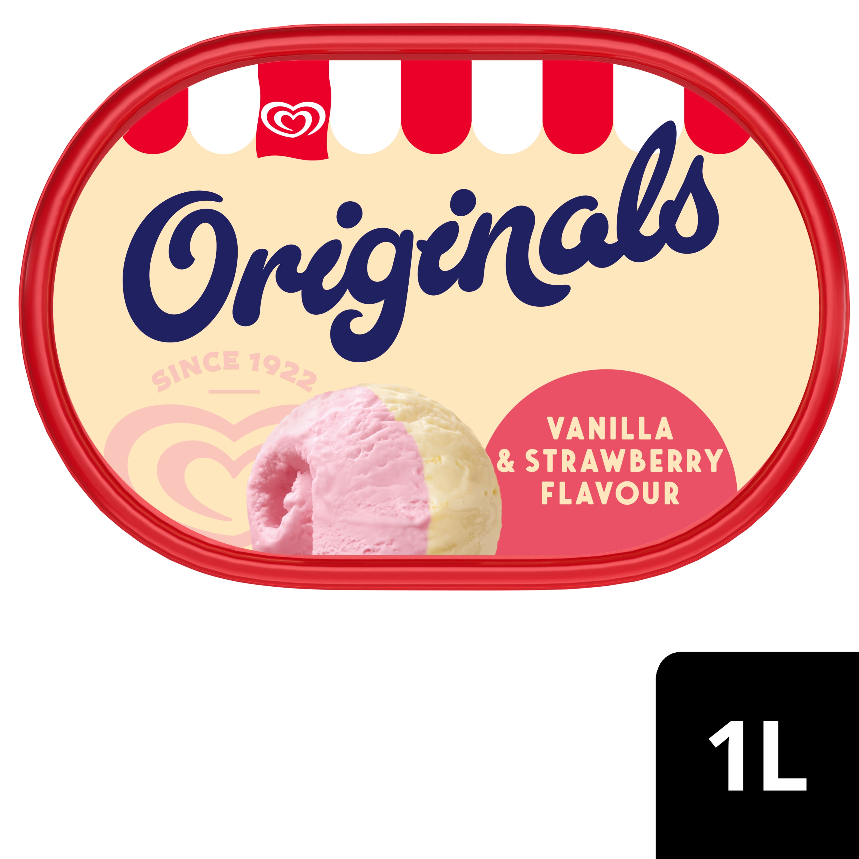 OLA Originals Vanille & Aardbei packshot