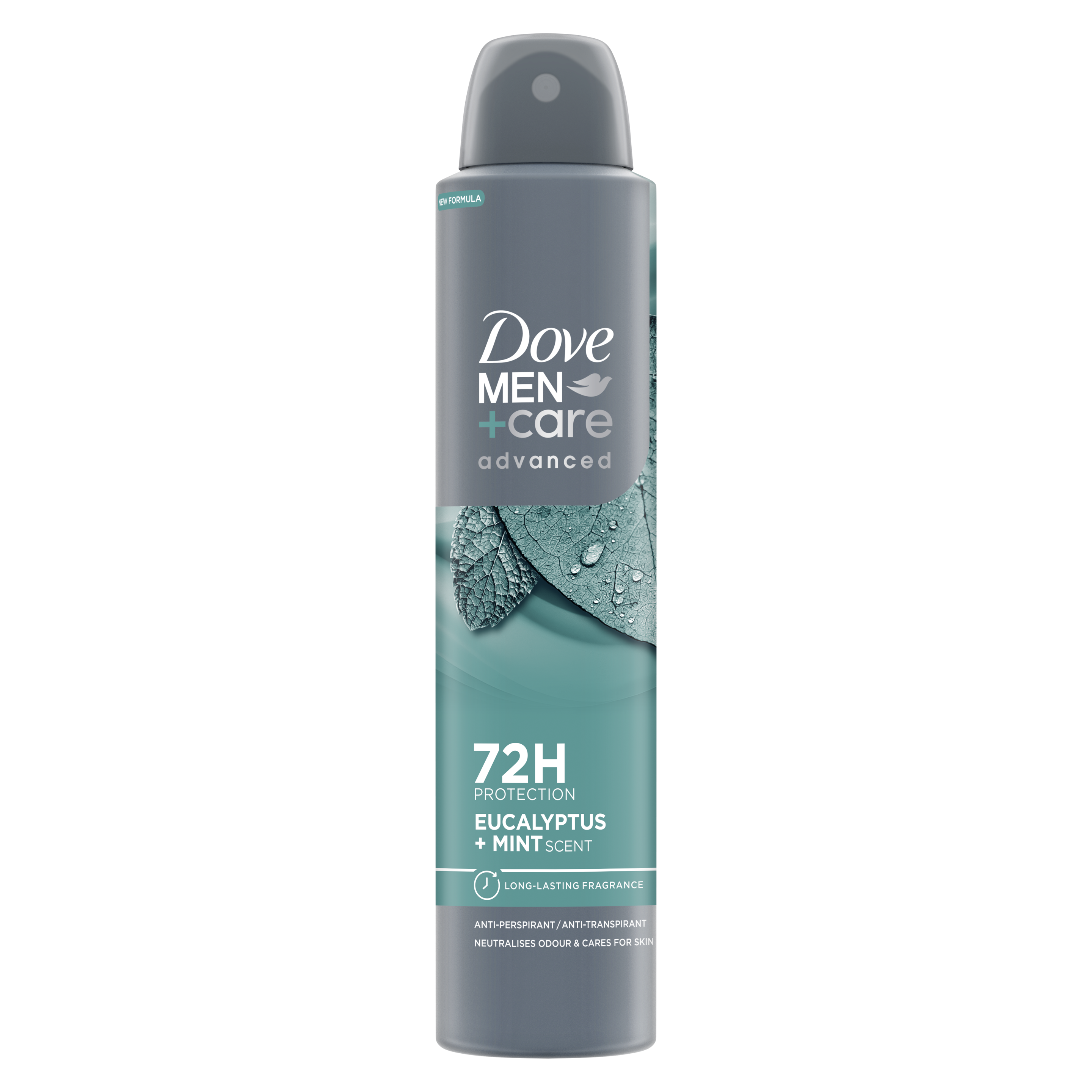 Dove Men+Care Eucalyptus + Mint Antiperspirant 200ml packshot