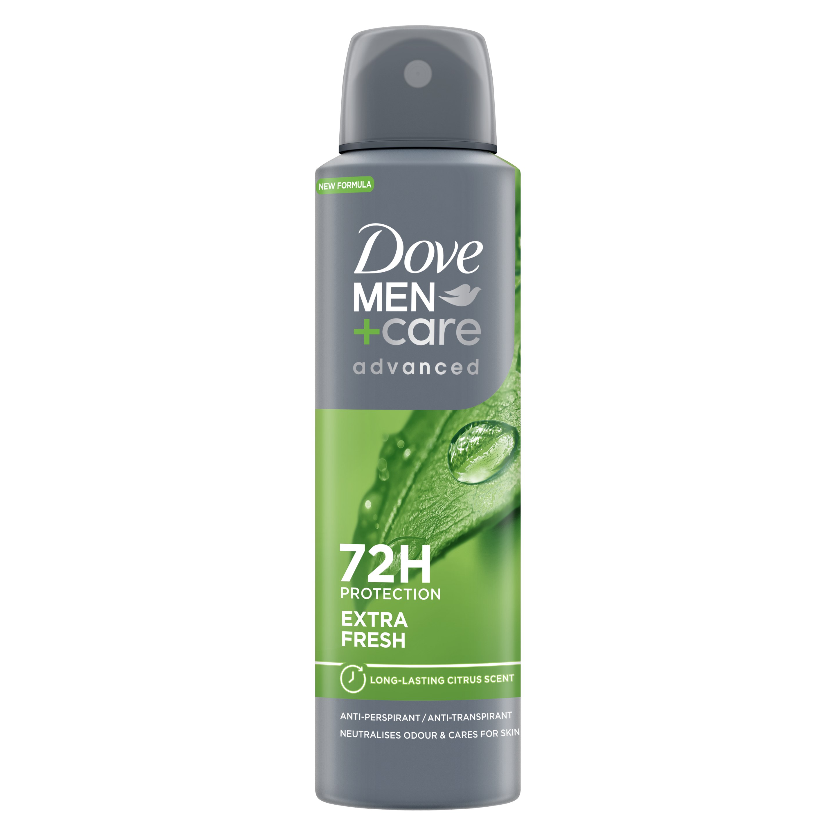 Dove Men+Care Advanced Extra Fresh Antiperspirant Deodorant Aerosol 150ml packshot
