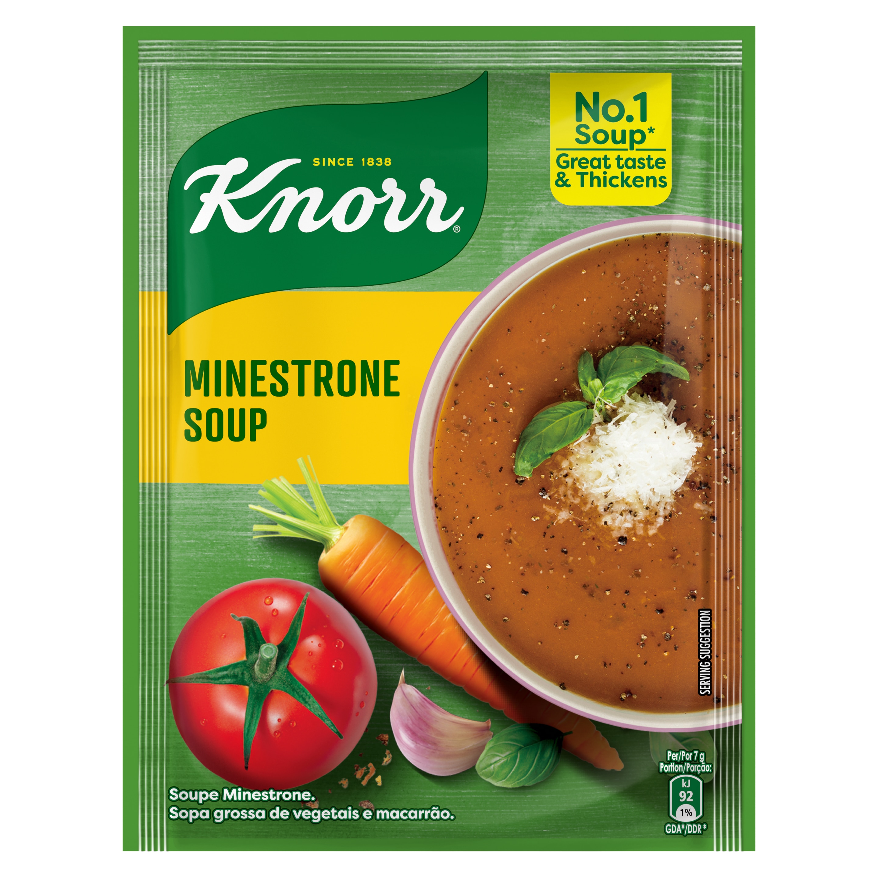Knorr Minestrone Soup 45g packshot