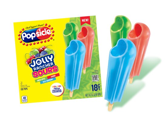 Pack of Jolly Rancher Sour Ice Pops