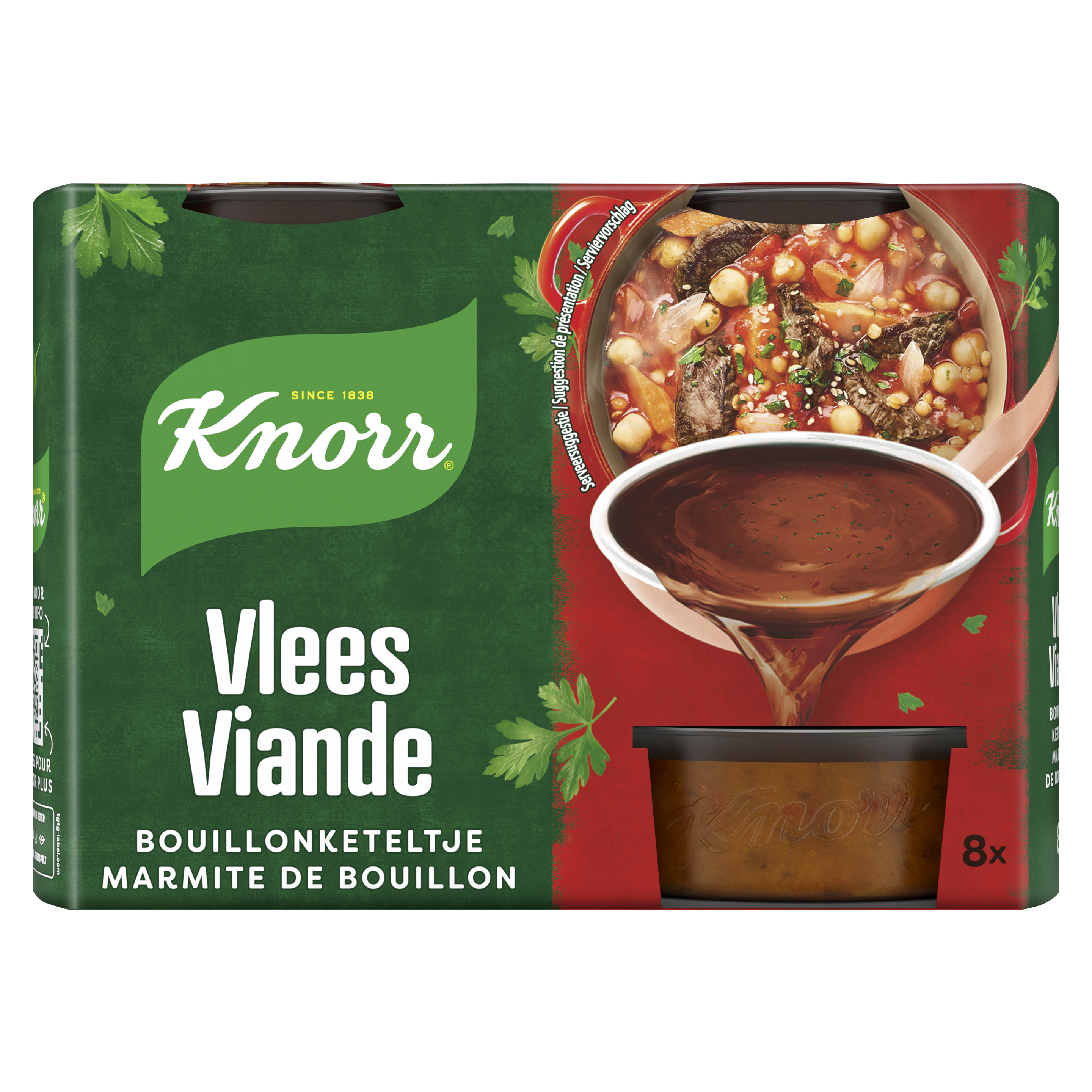 Vlees 8x28 g packshot