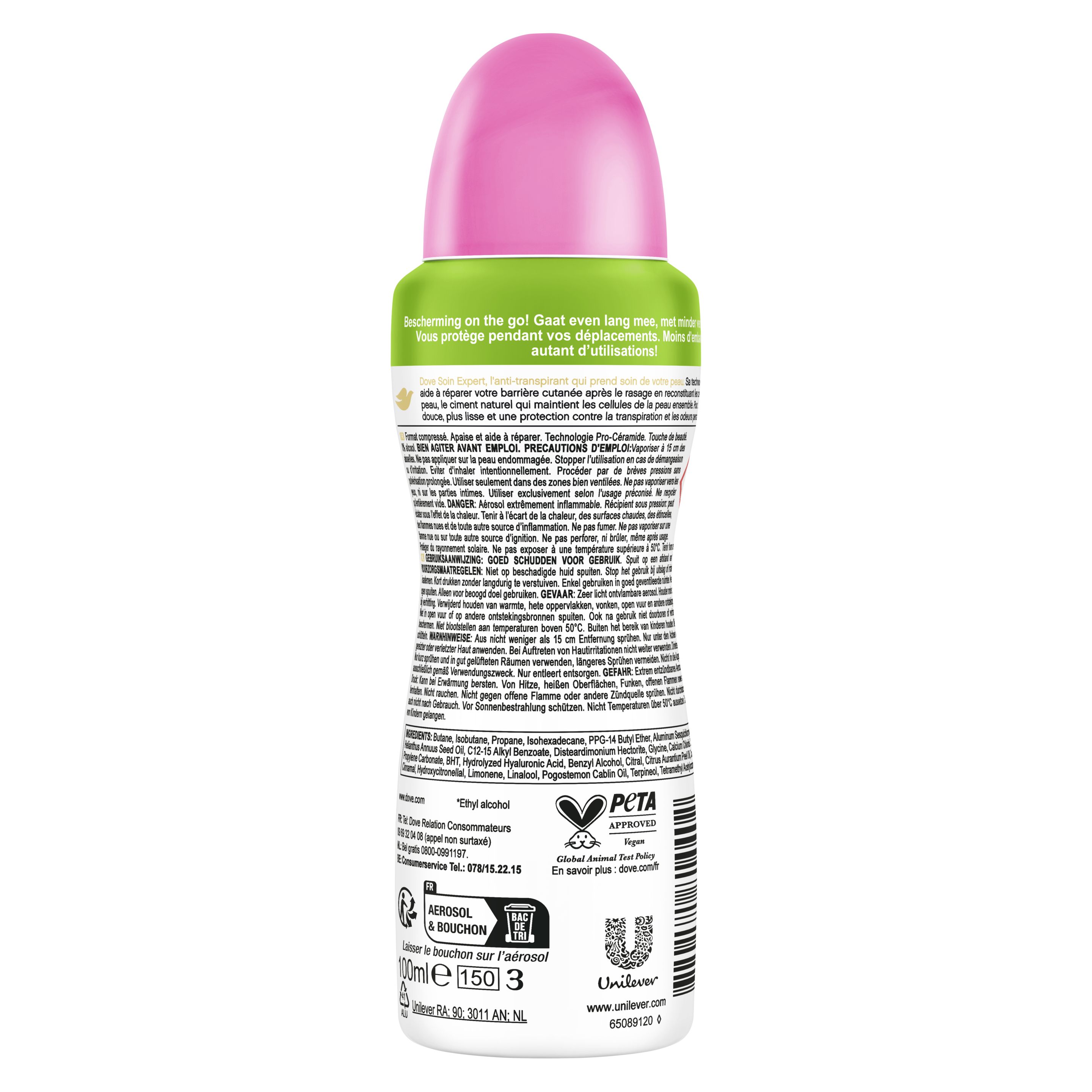 Anti-transpirant Apaise & Aide à Réparer Beauty Finish Spray 100ml