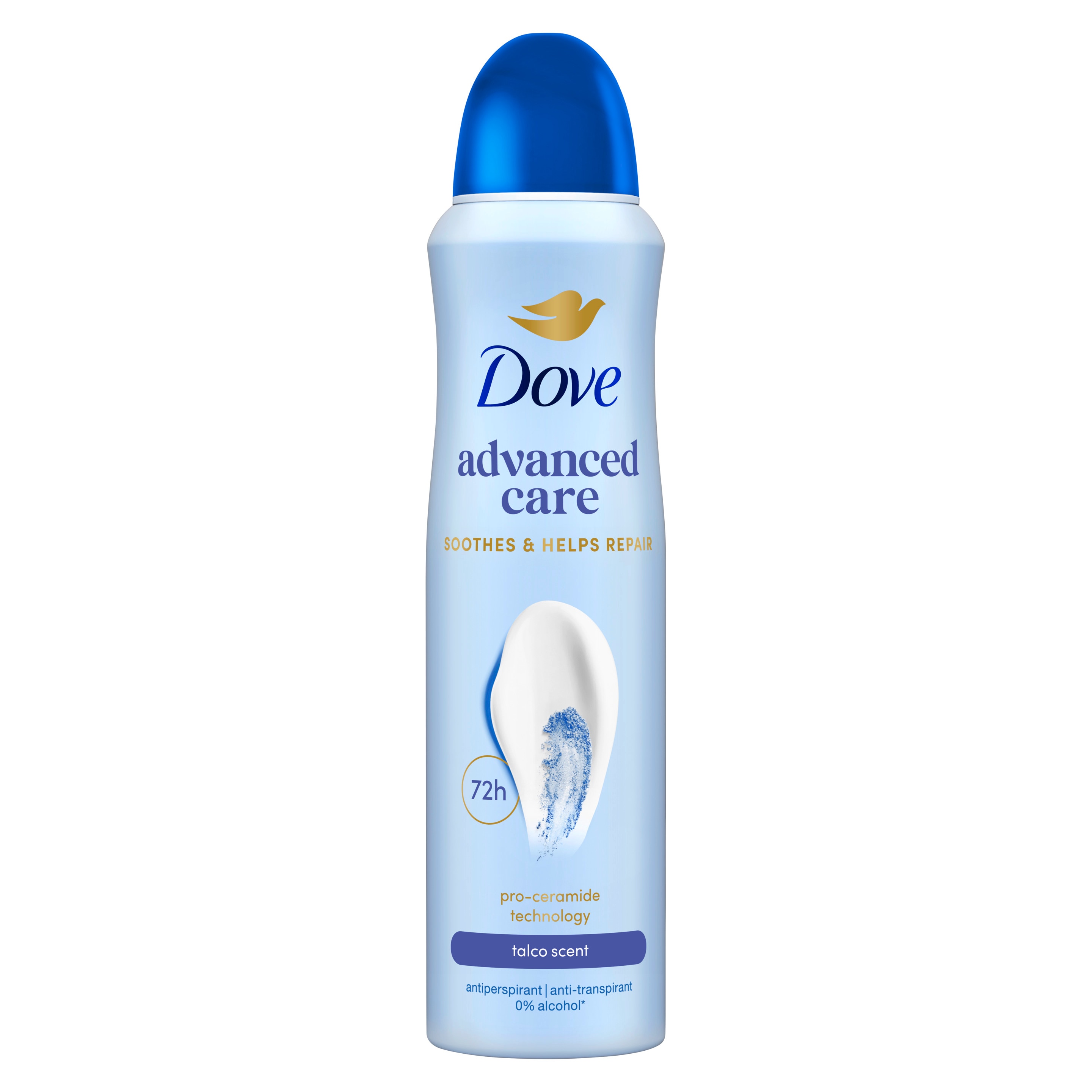 Dove Advanced Care Spray Talco packshot