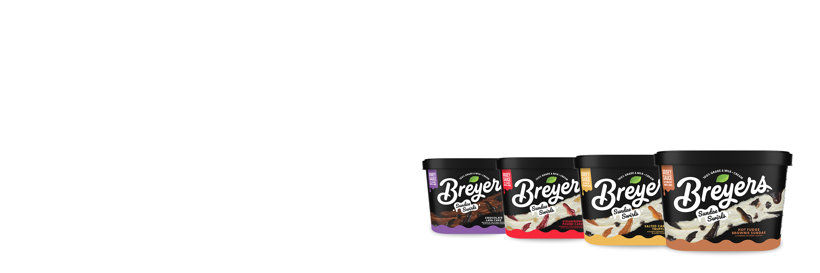 Breyers Sundae Swirls flavors